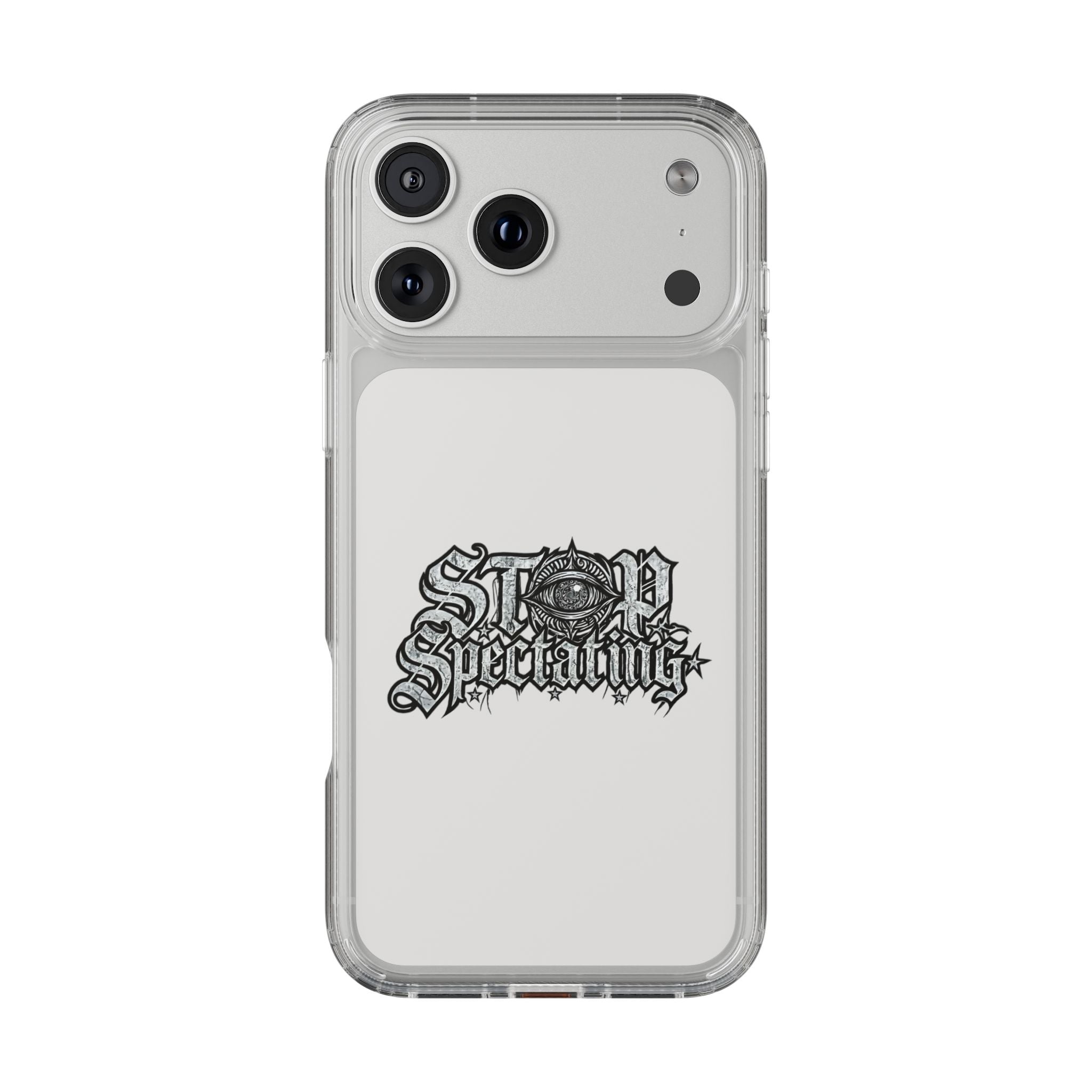 Stop Spectating iPhone Case