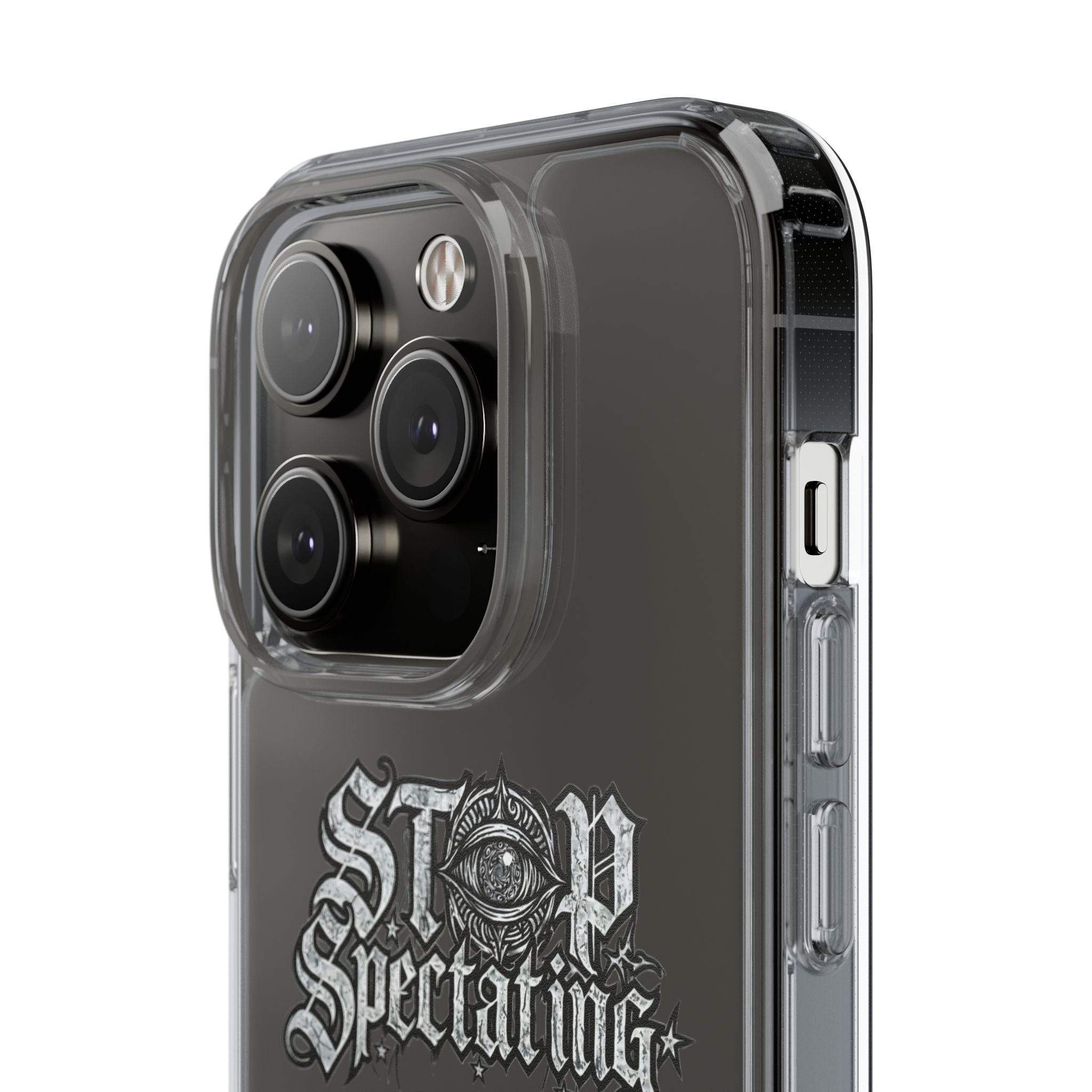 Stop Spectating iPhone Case