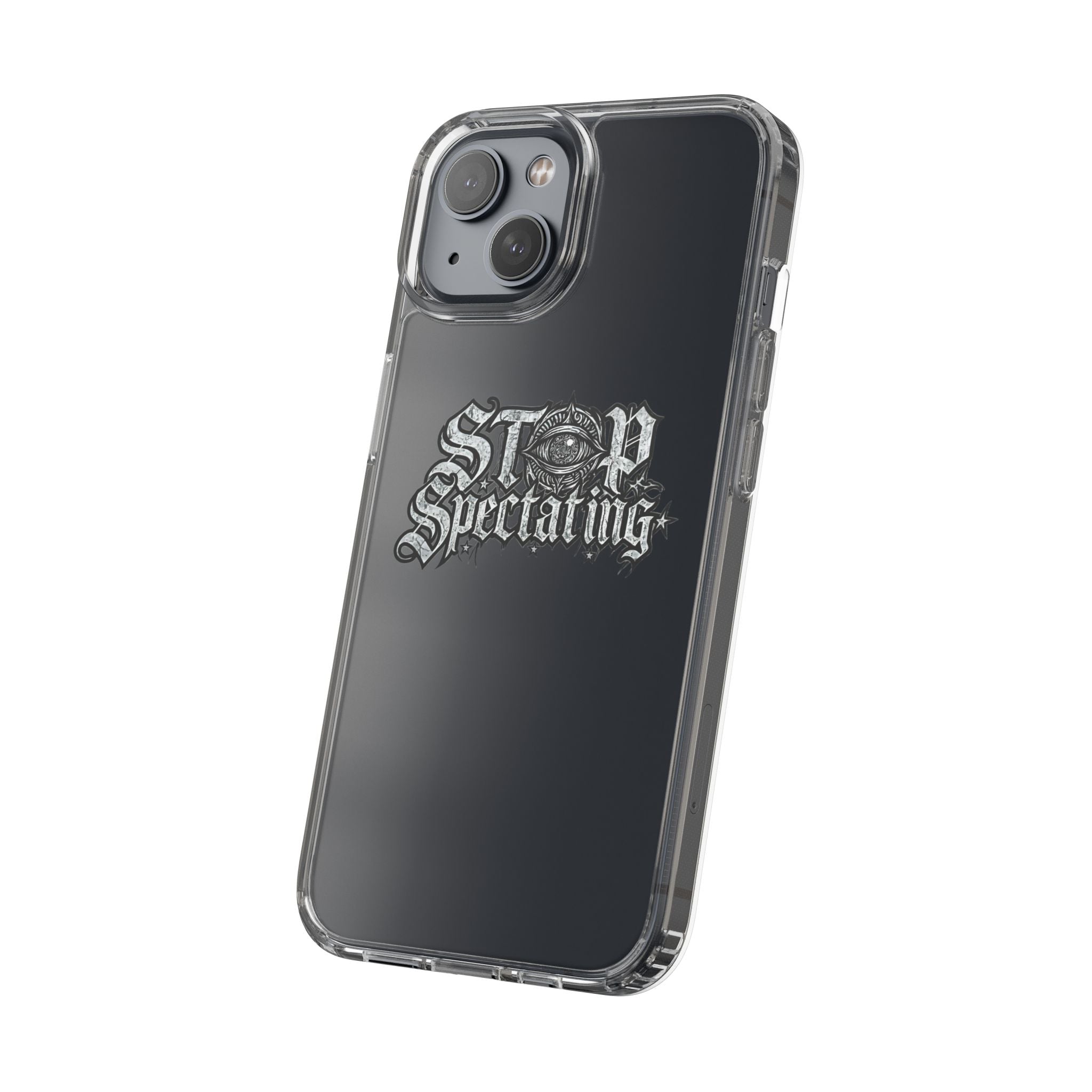 Stop Spectating iPhone Case