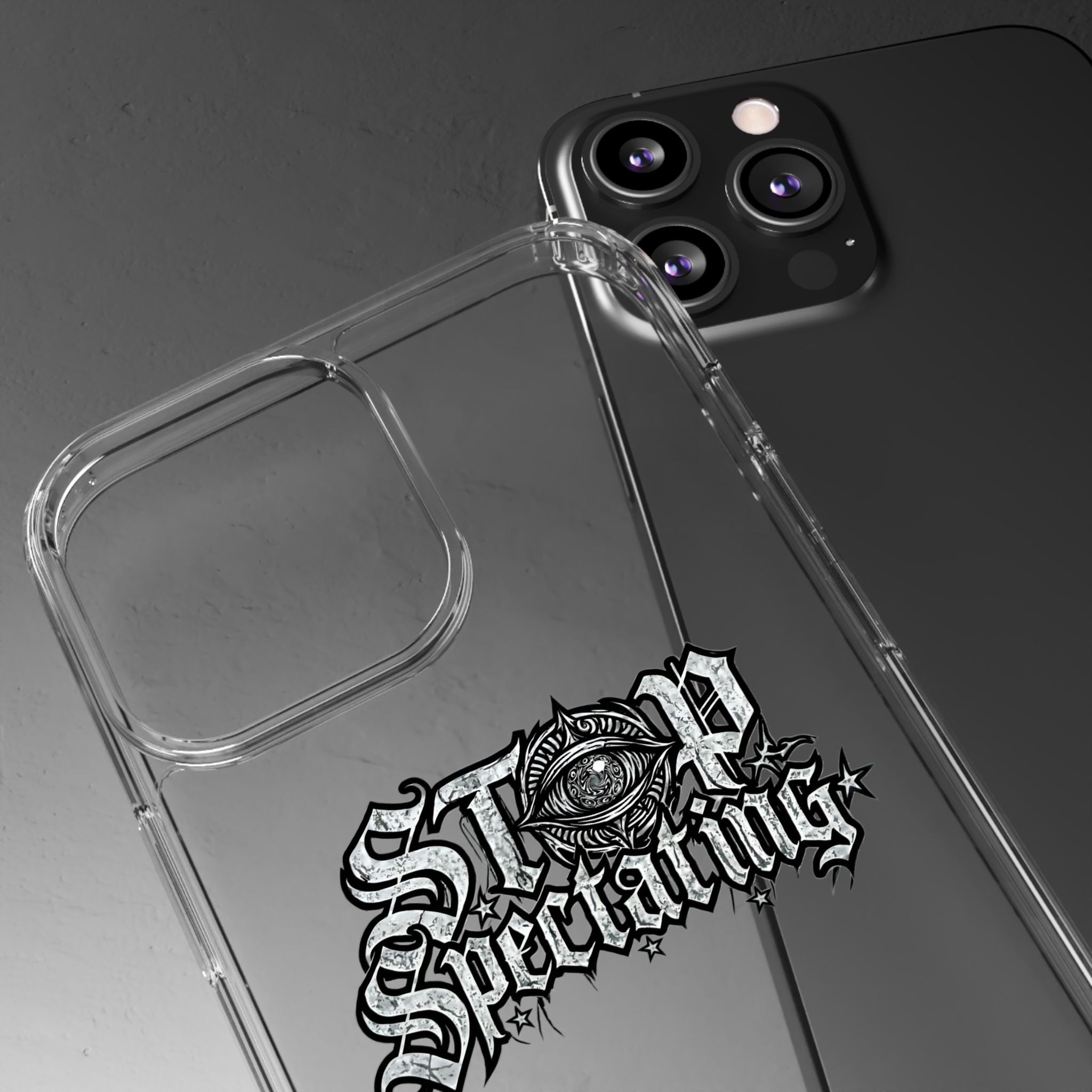 Stop Spectating iPhone Case