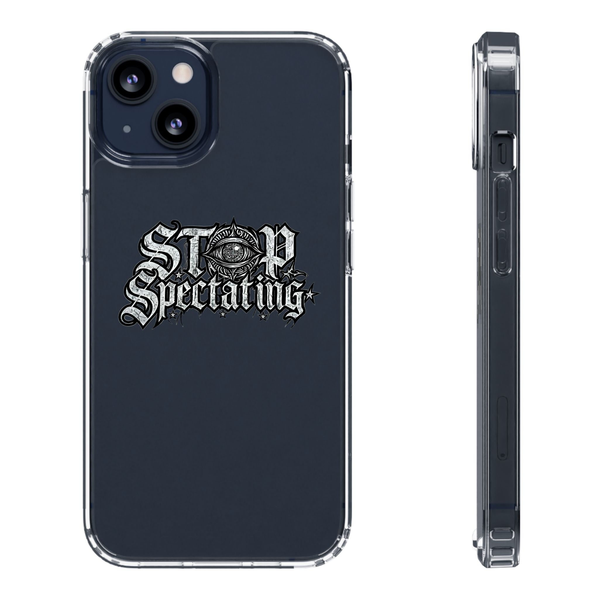 Stop Spectating iPhone Case