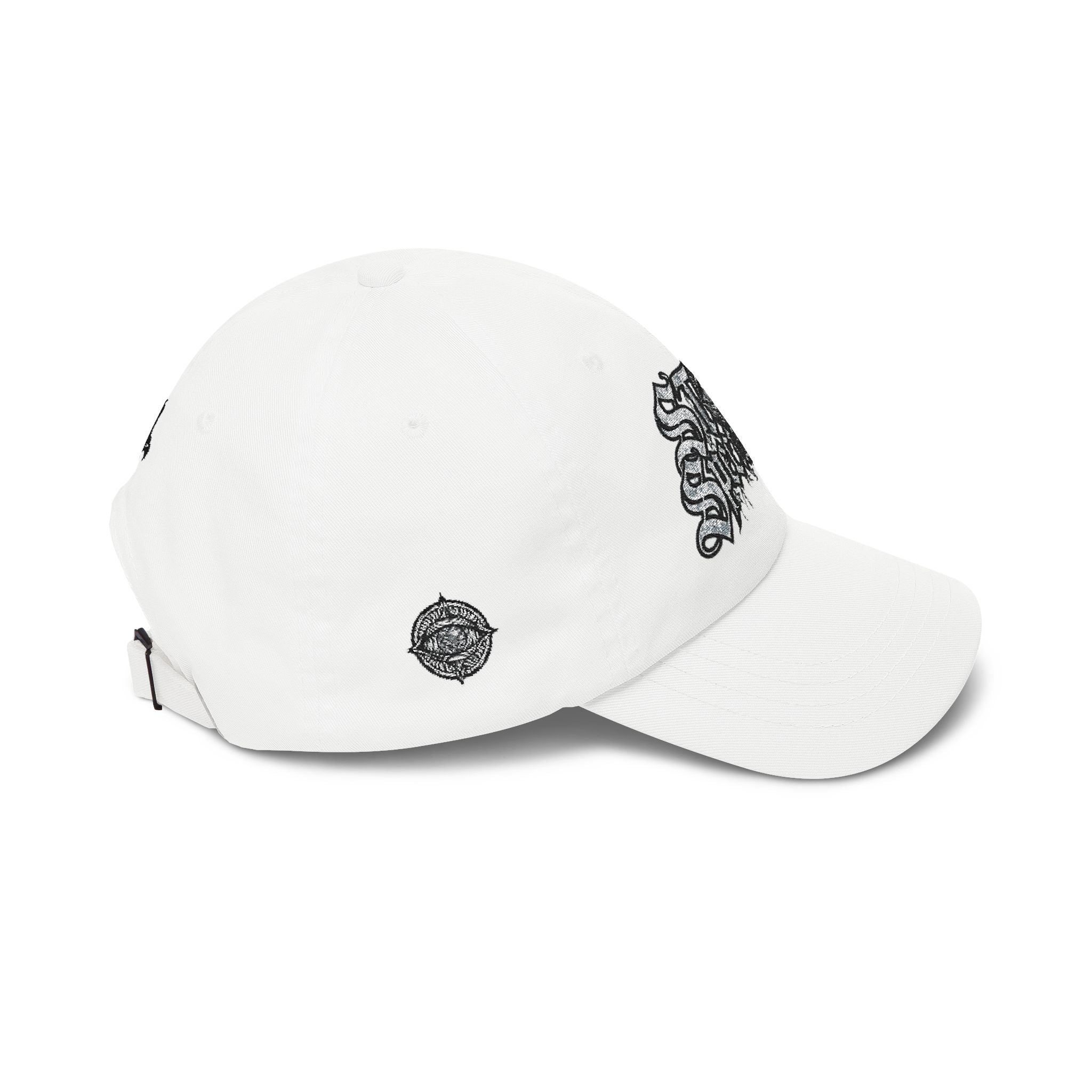 Dad Cap — 'Stop Spectating' Embroidered Gothic Baseball Hat