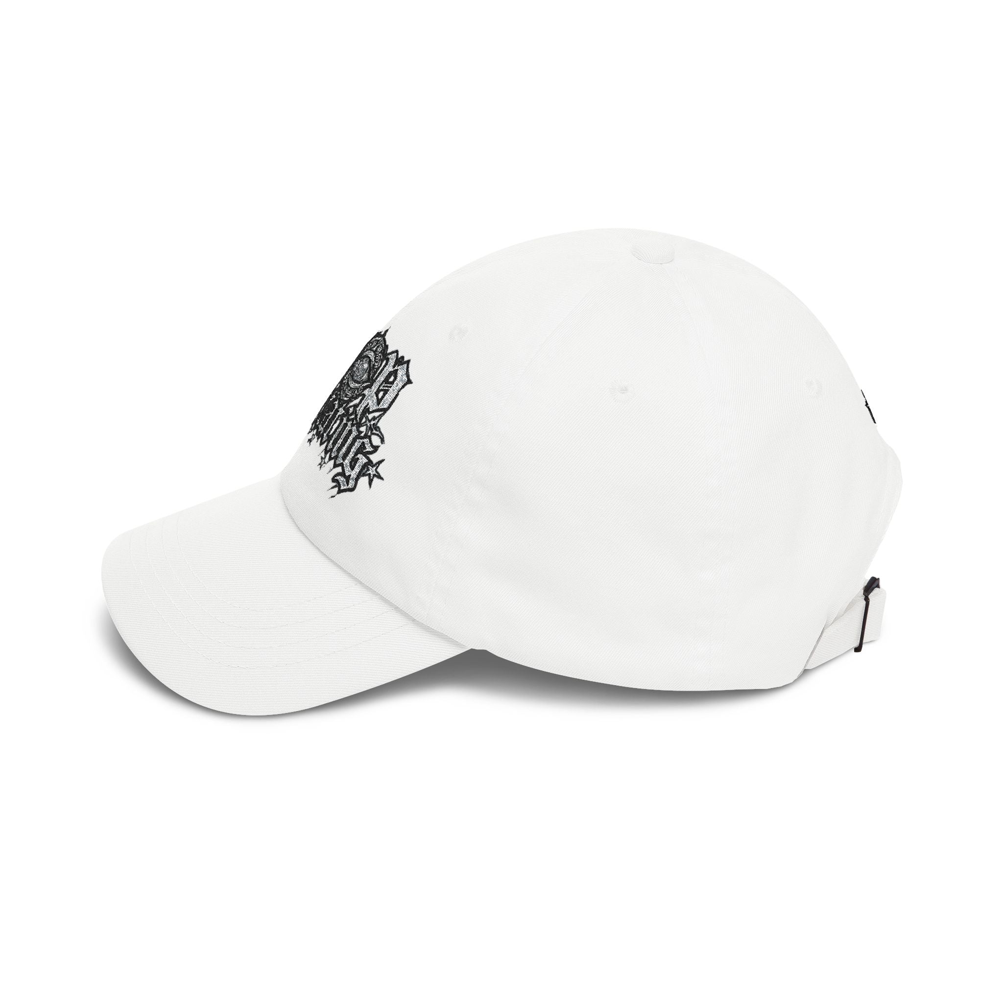 Dad Cap — 'Stop Spectating' Embroidered Gothic Baseball Hat