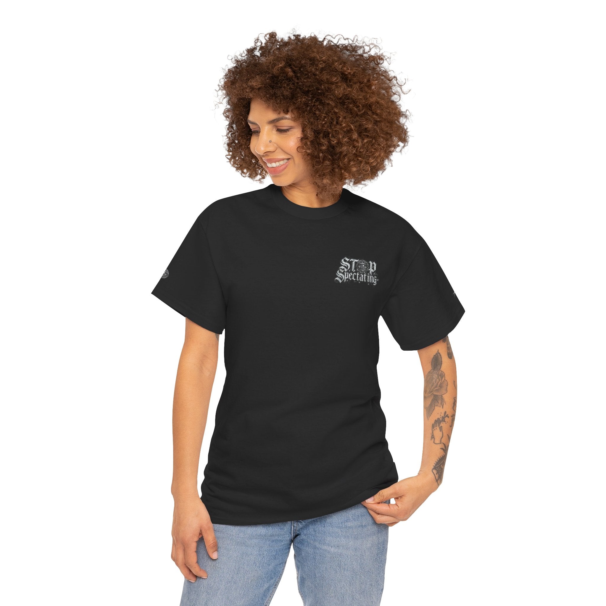 Stop Spectating Logo Tee - Black