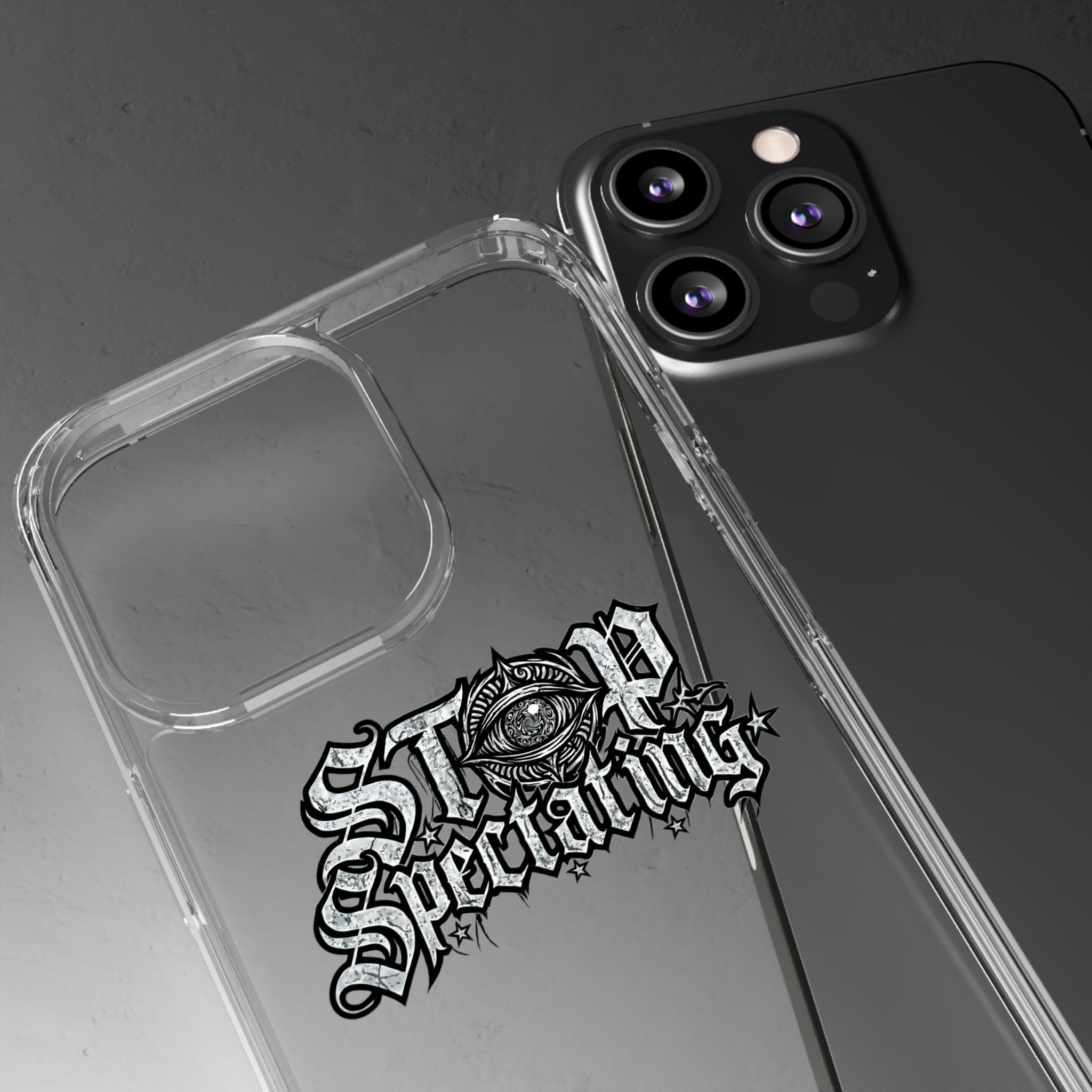 Stop Spectating iPhone Case