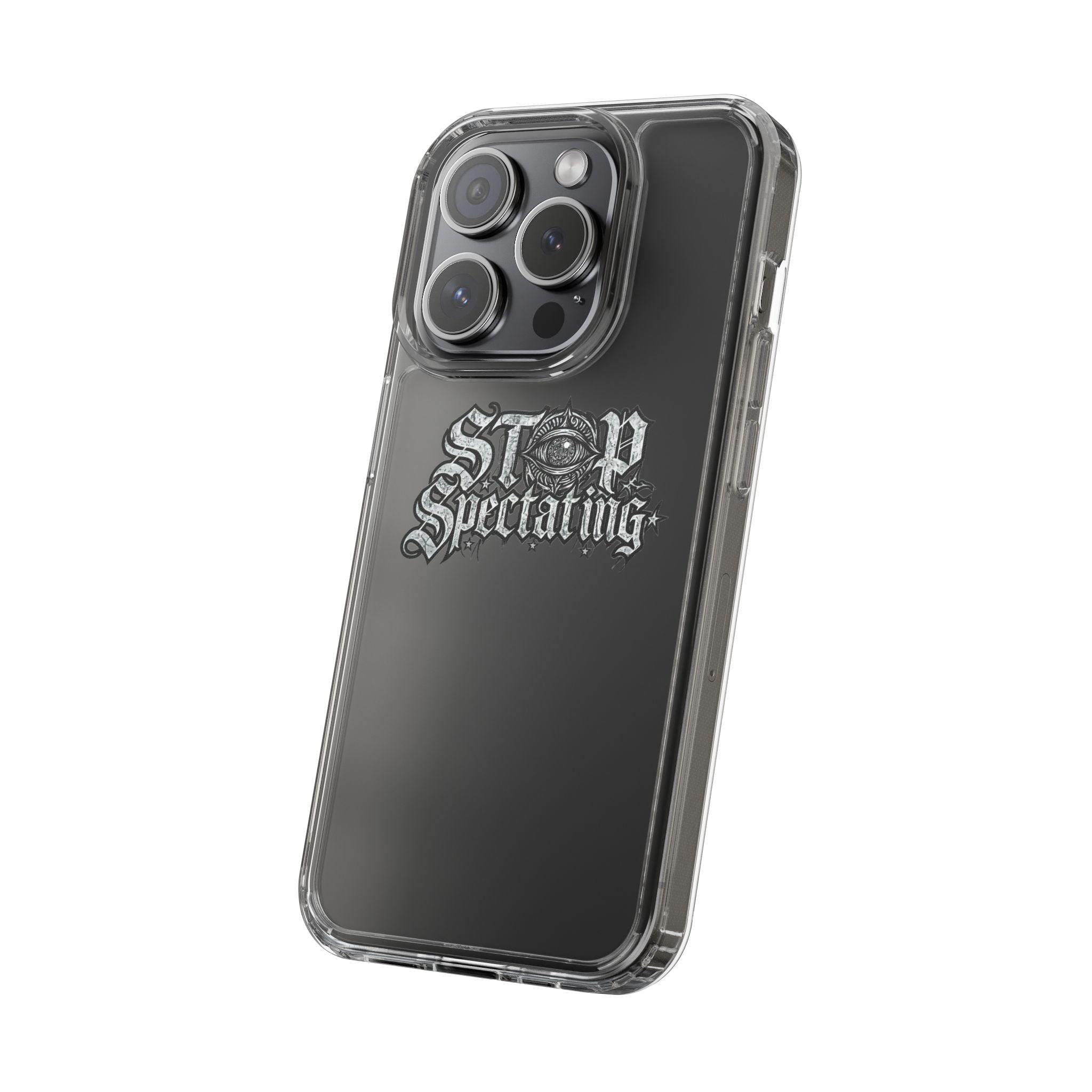 Stop Spectating iPhone Case