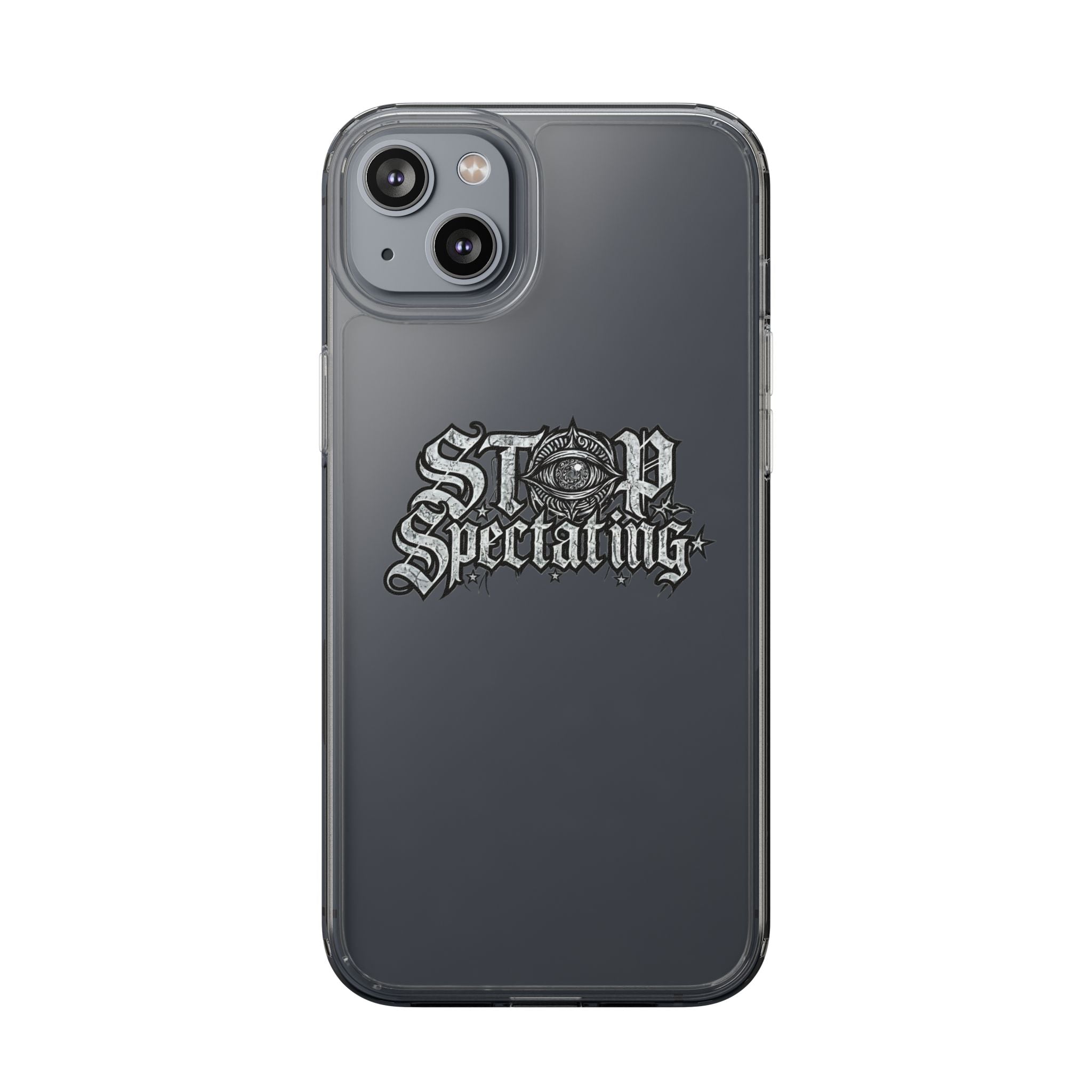 Stop Spectating iPhone Case
