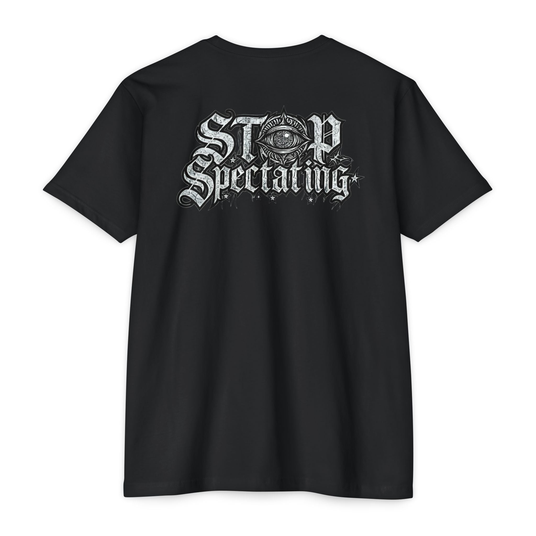Stop Spectating Lightweight Blend T-Shirt - Black
