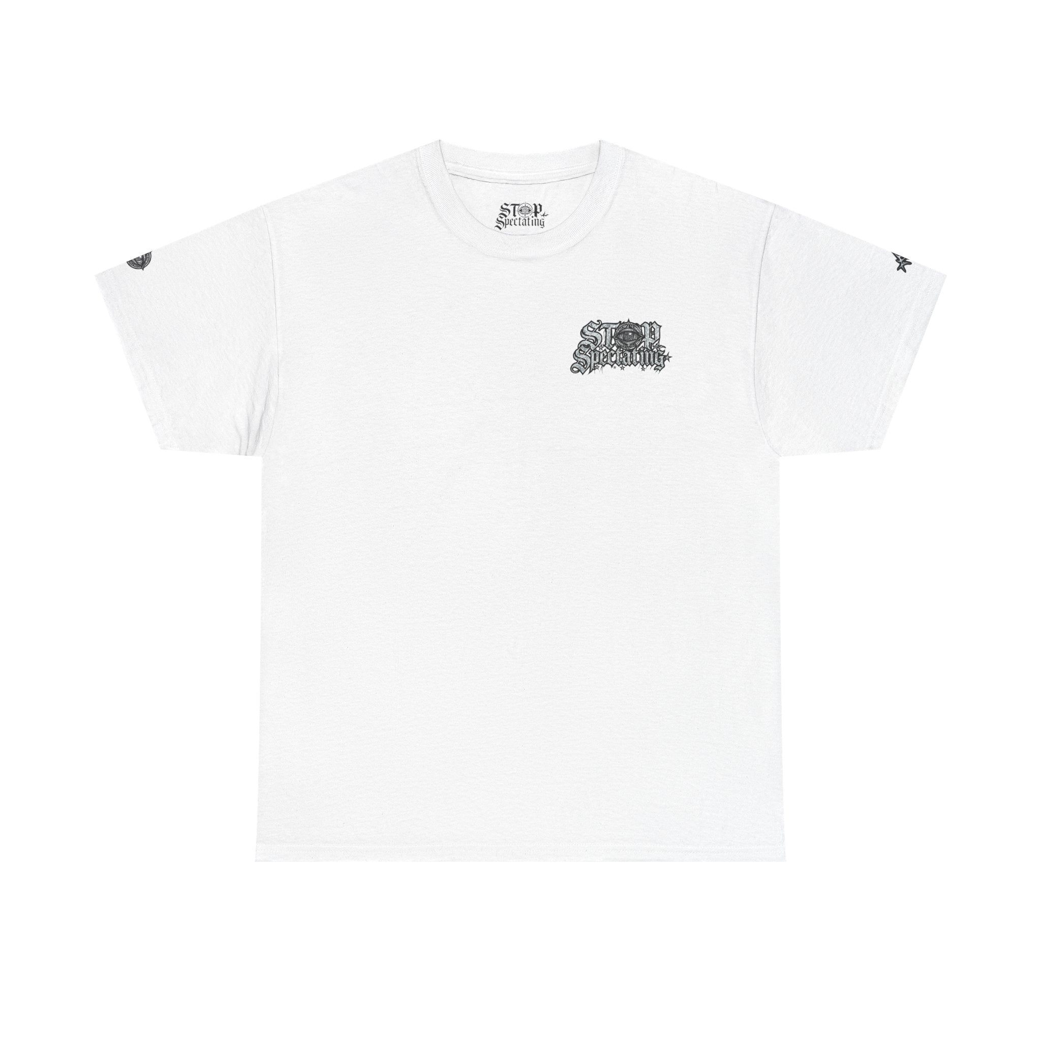 Stop Spectating Logo Tee - White