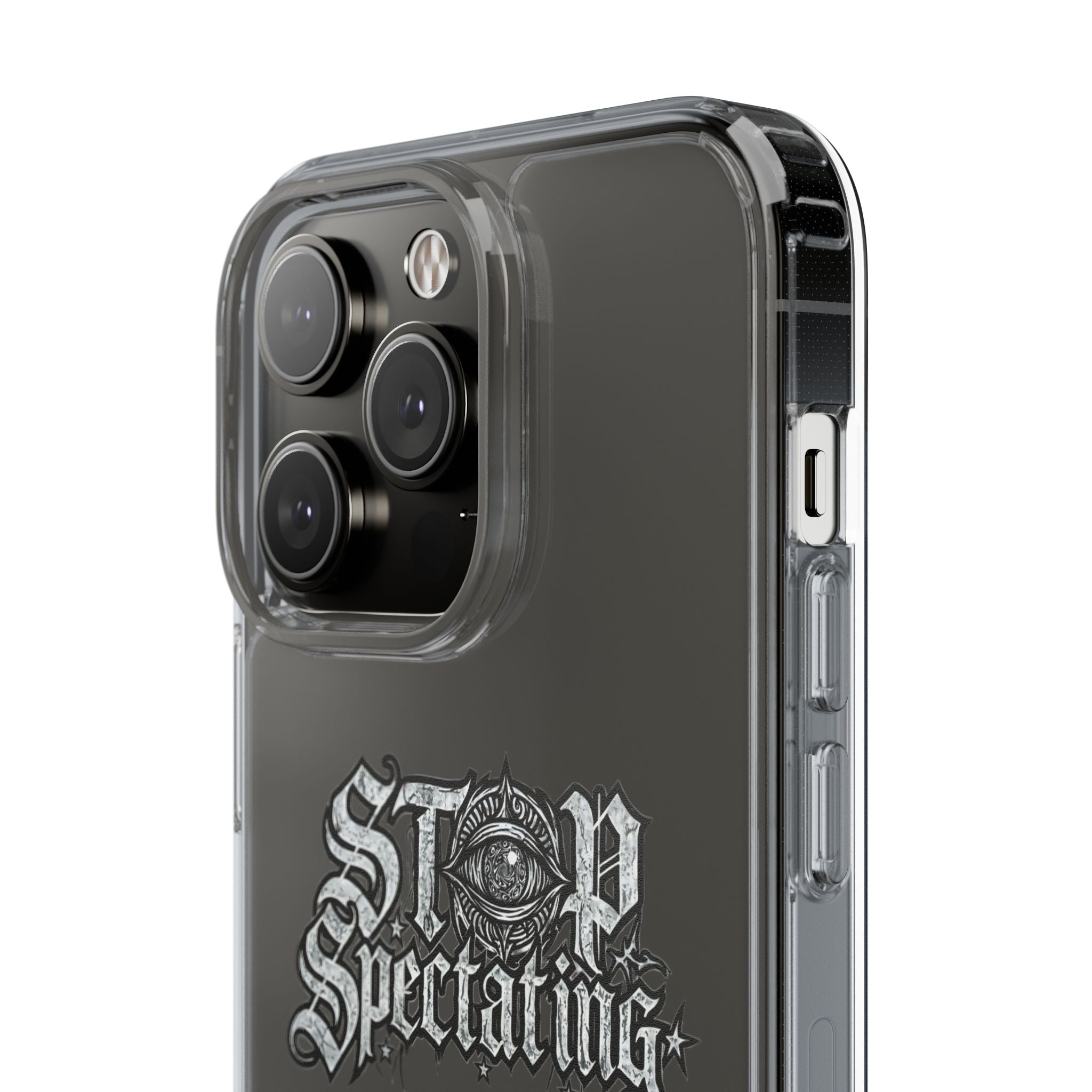Stop Spectating iPhone Case