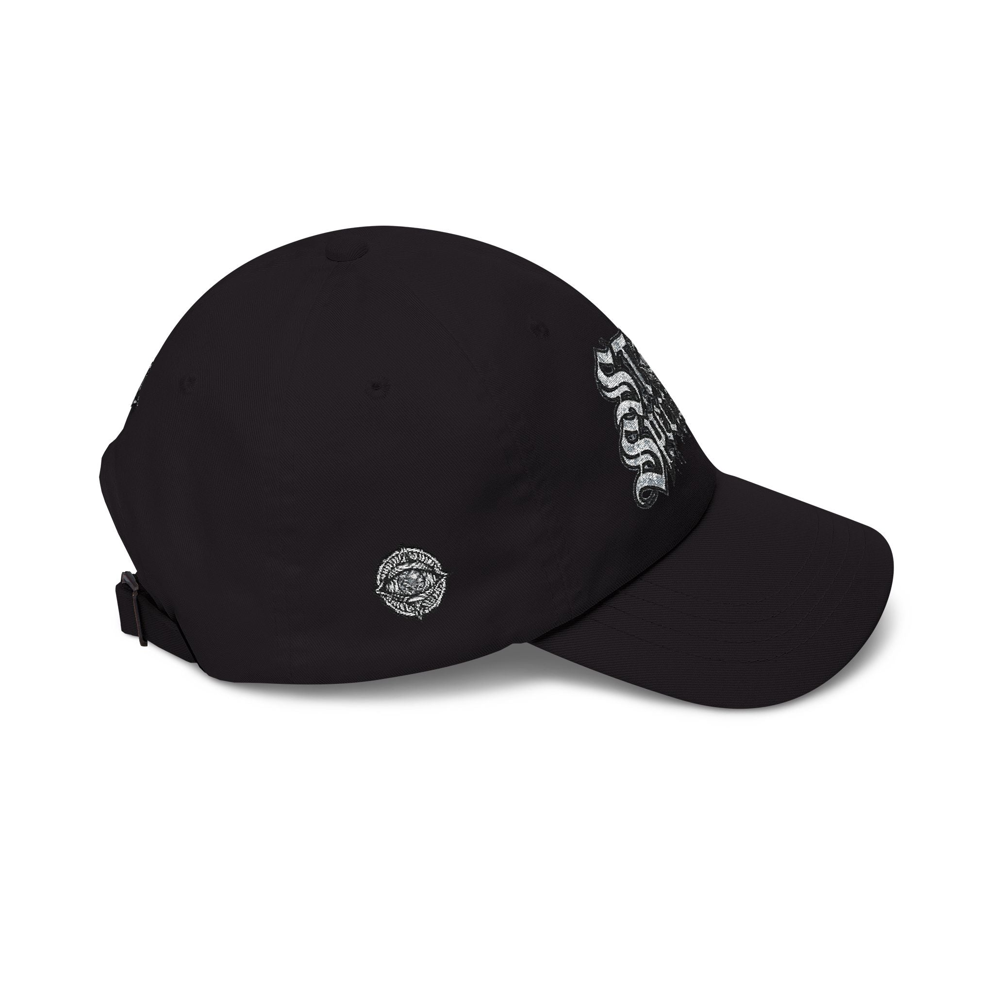 Dad Cap — 'Stop Spectating' Embroidered Gothic Baseball Hat