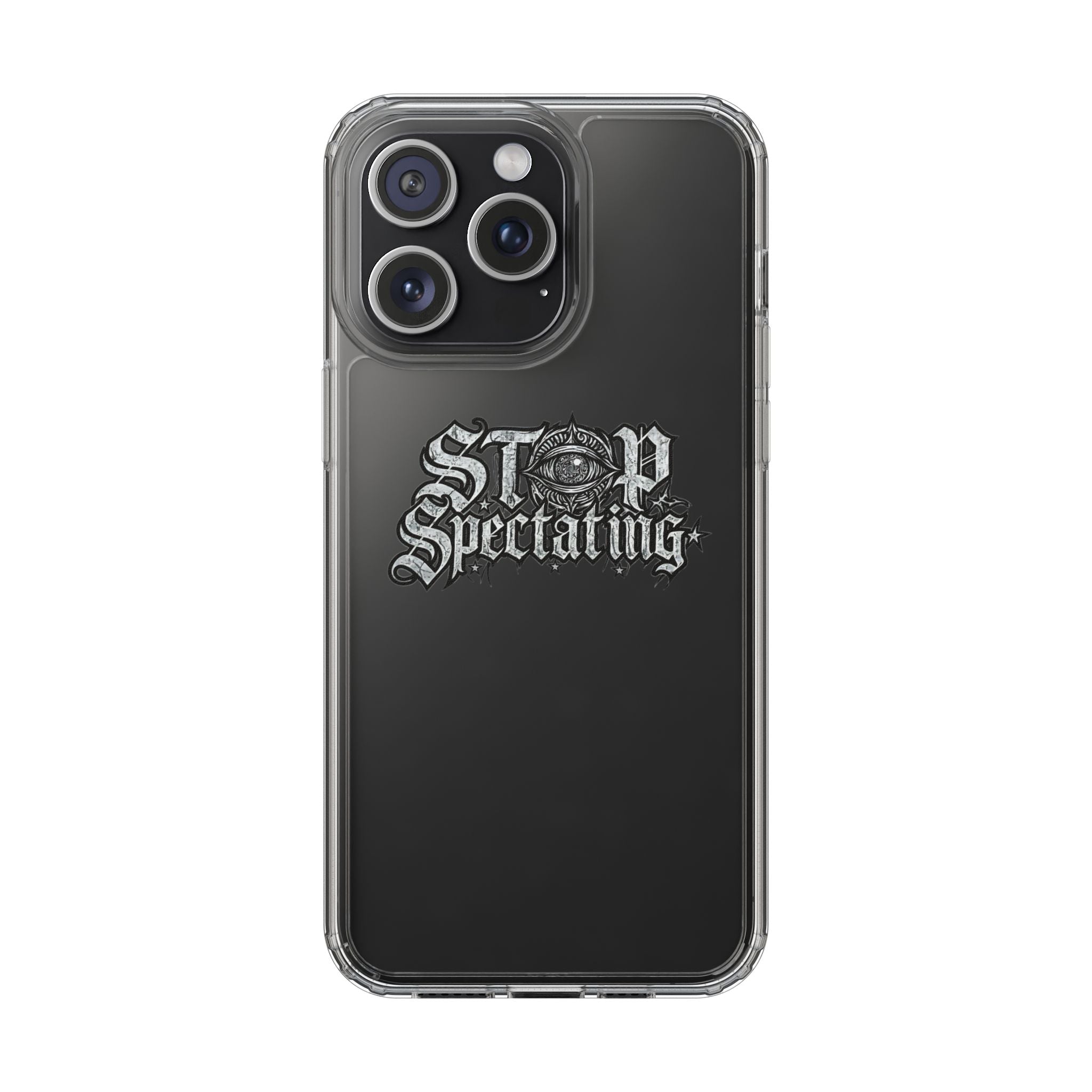 Stop Spectating iPhone Case