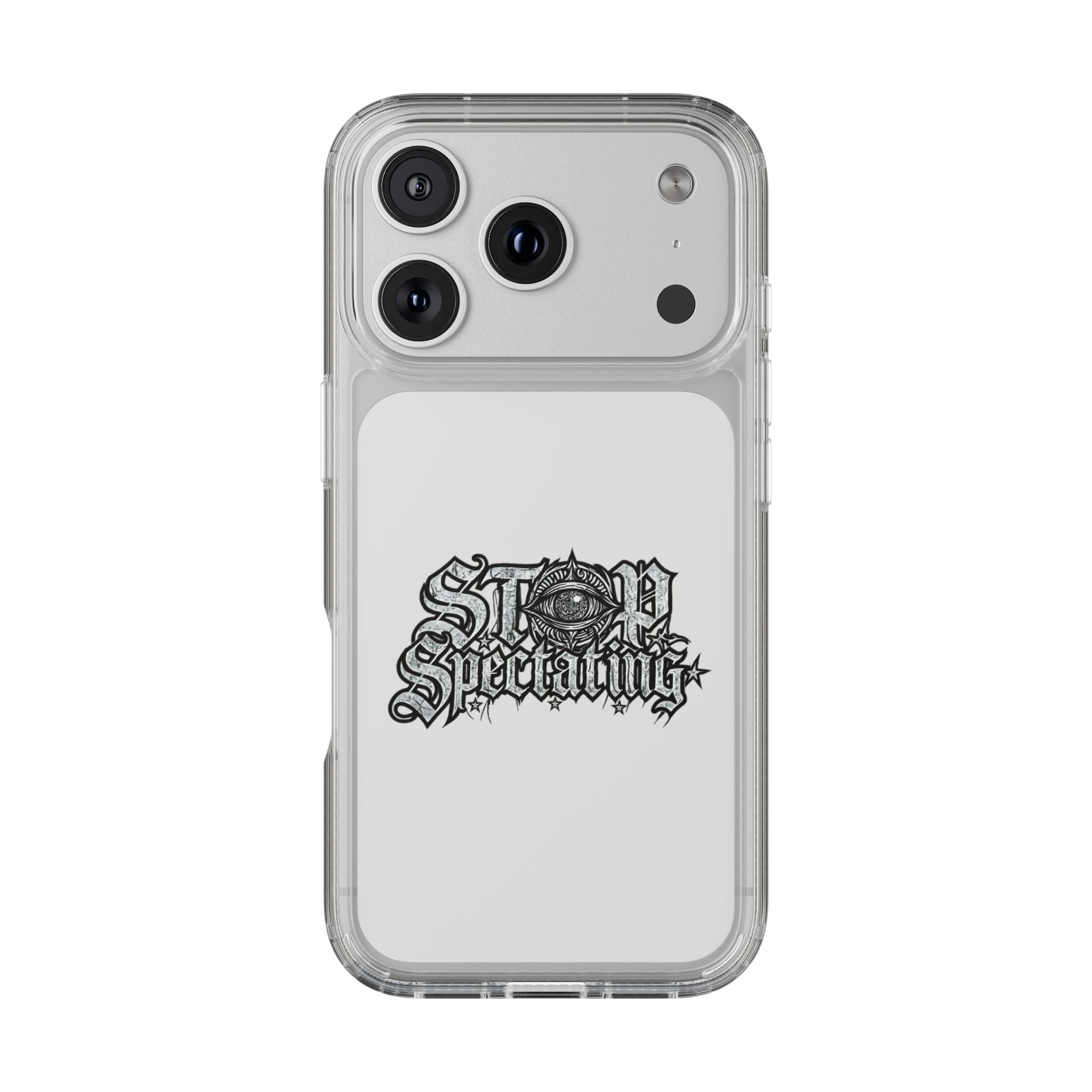 Stop Spectating iPhone Case
