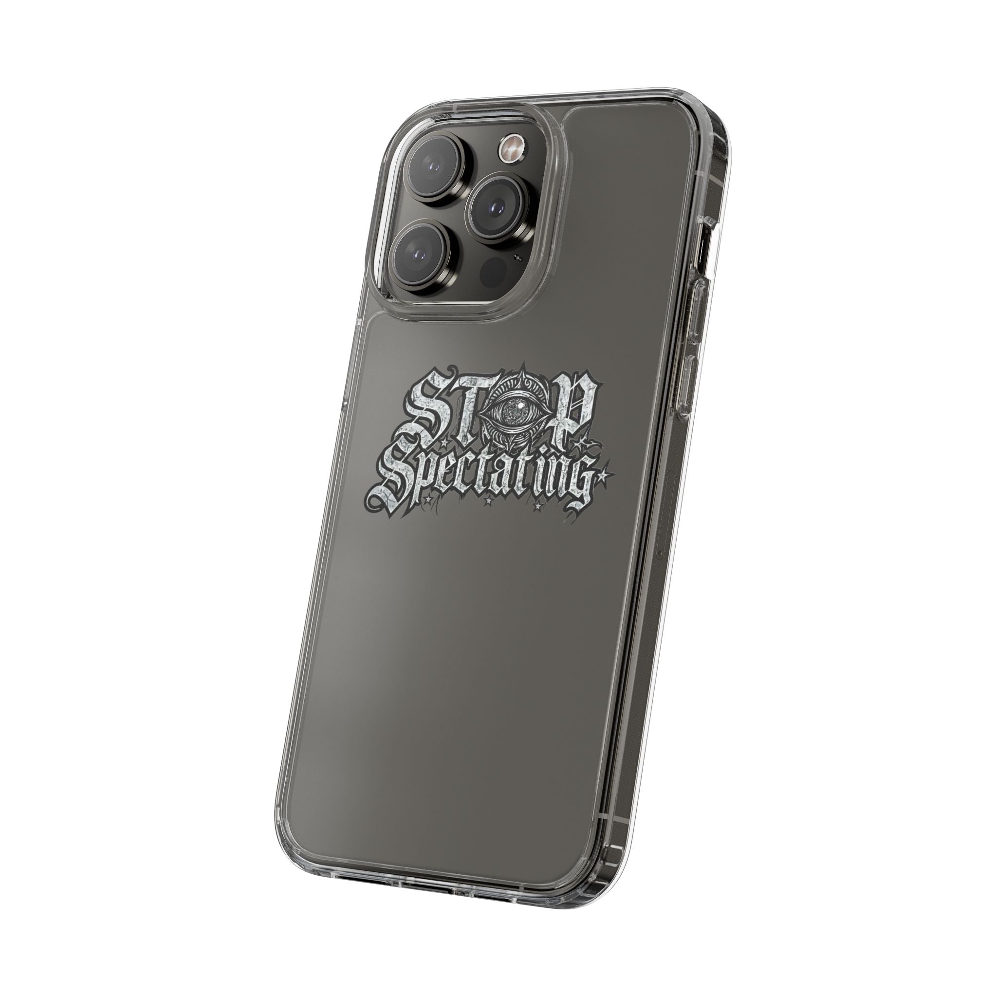 Stop Spectating iPhone Case