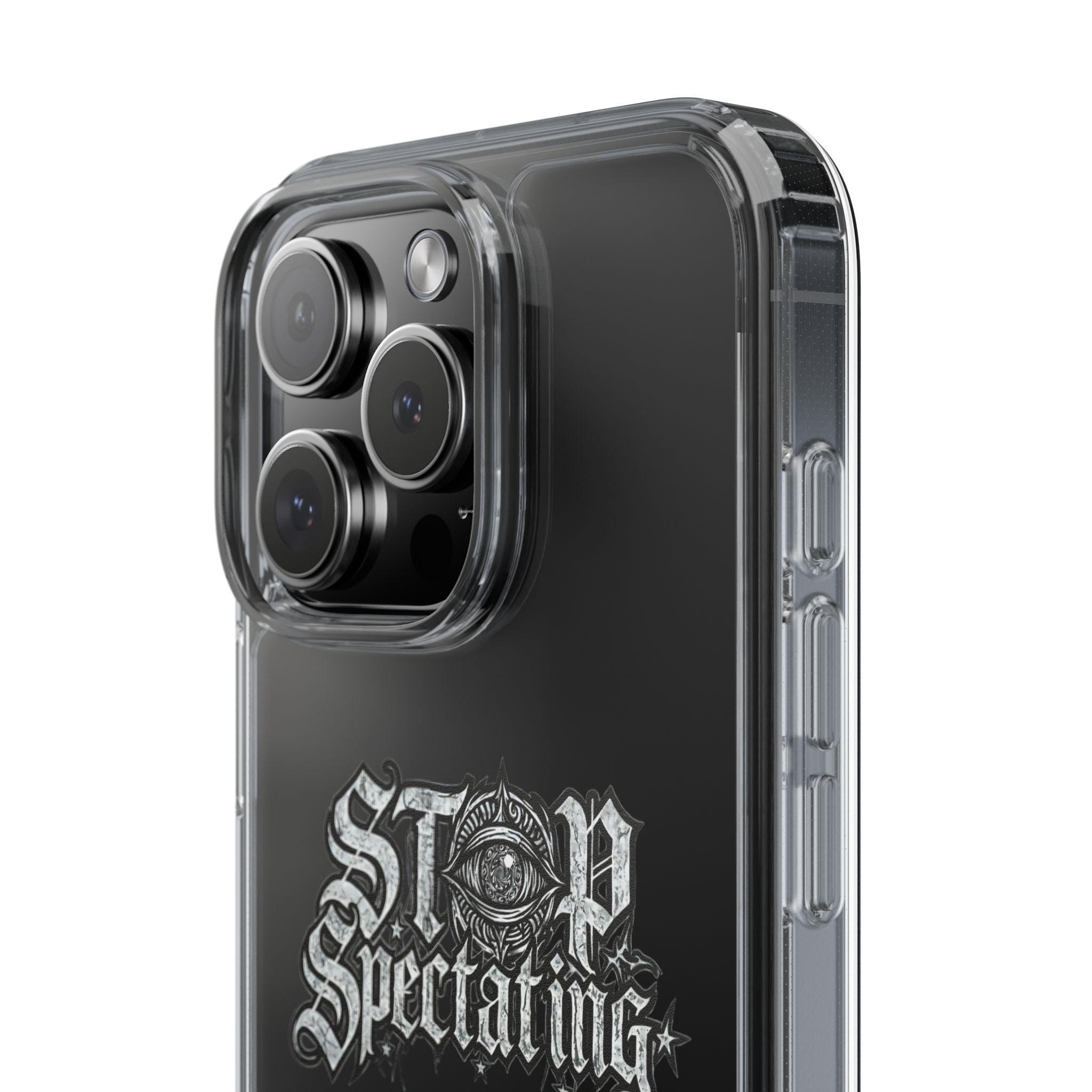 Stop Spectating iPhone Case