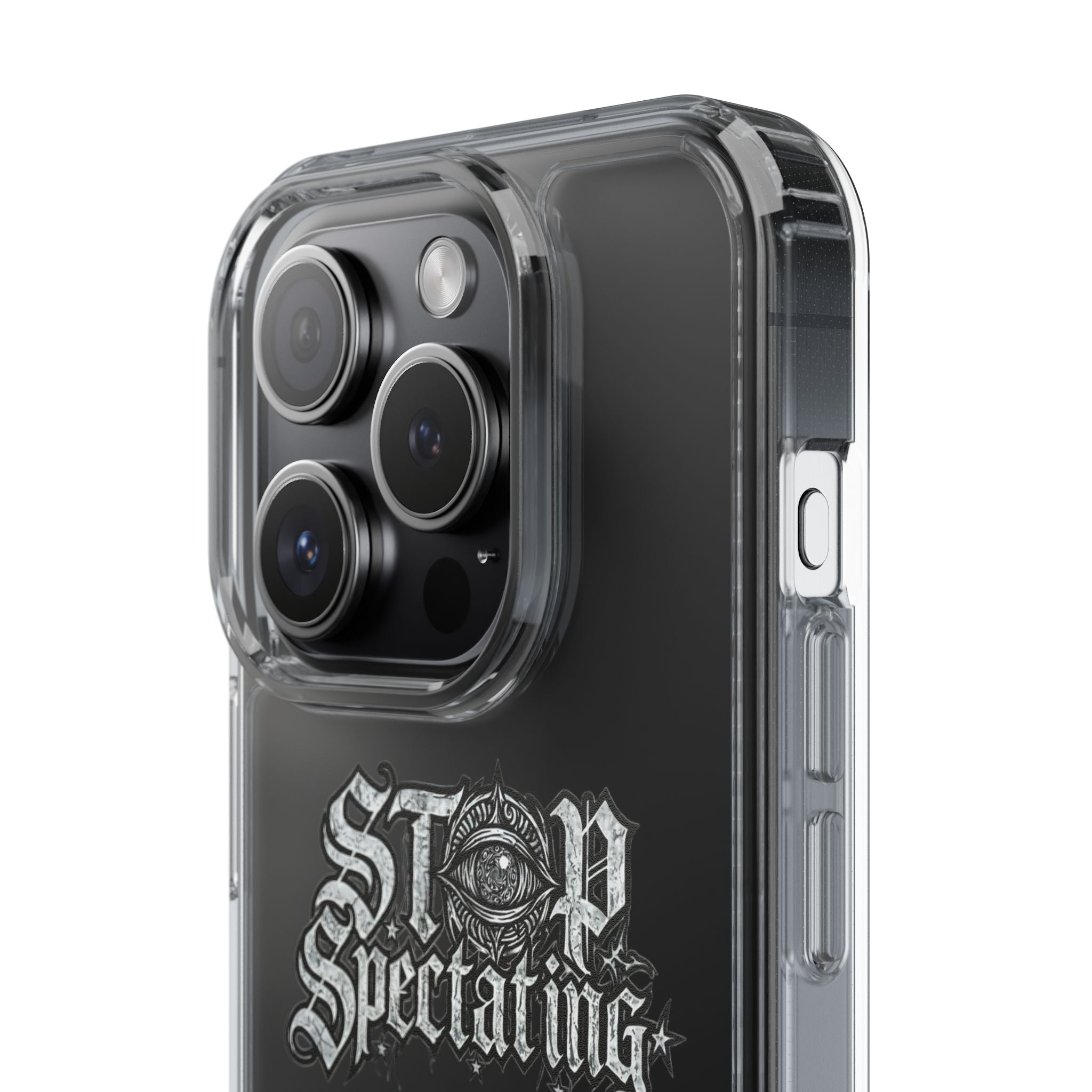 Stop Spectating iPhone Case