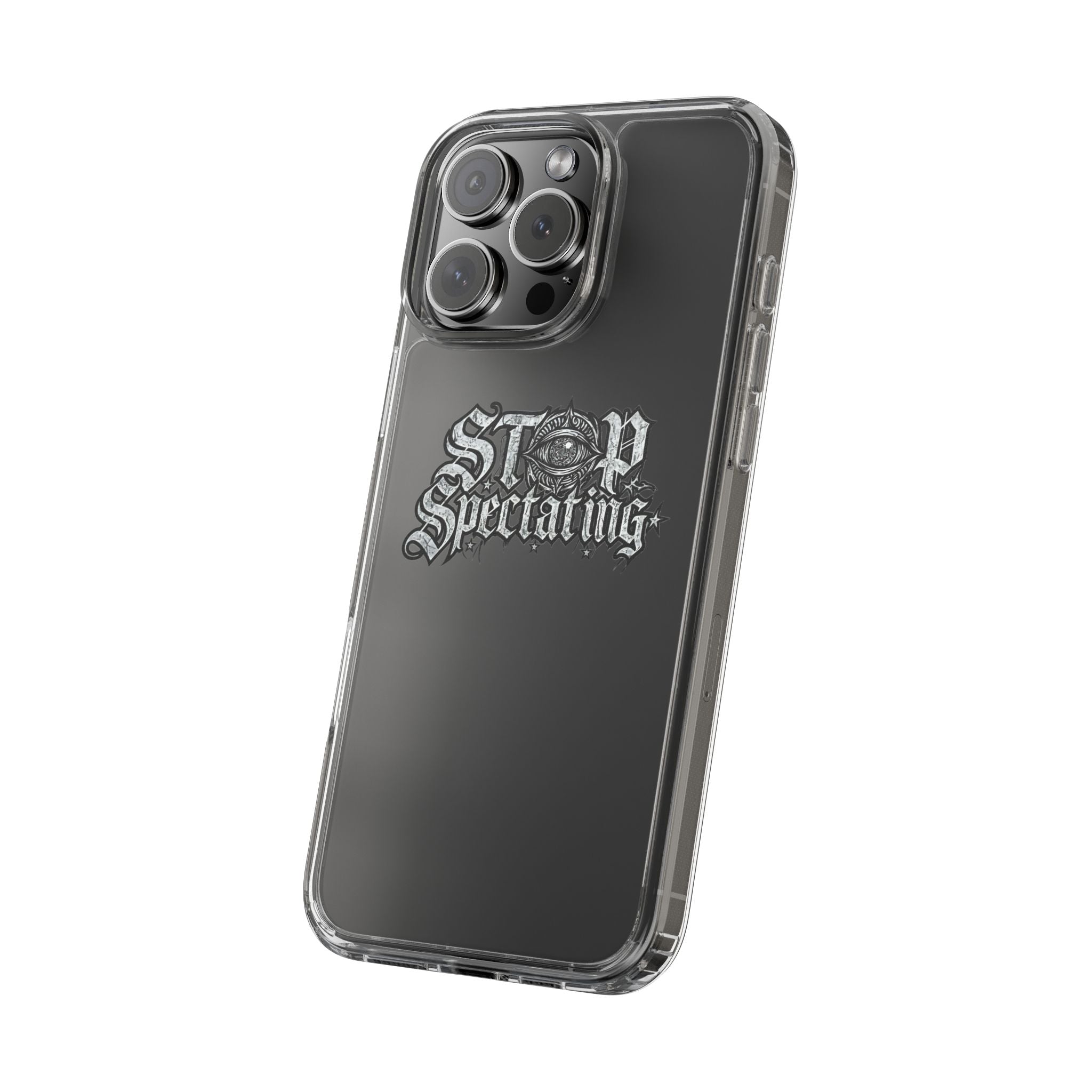 Stop Spectating iPhone Case