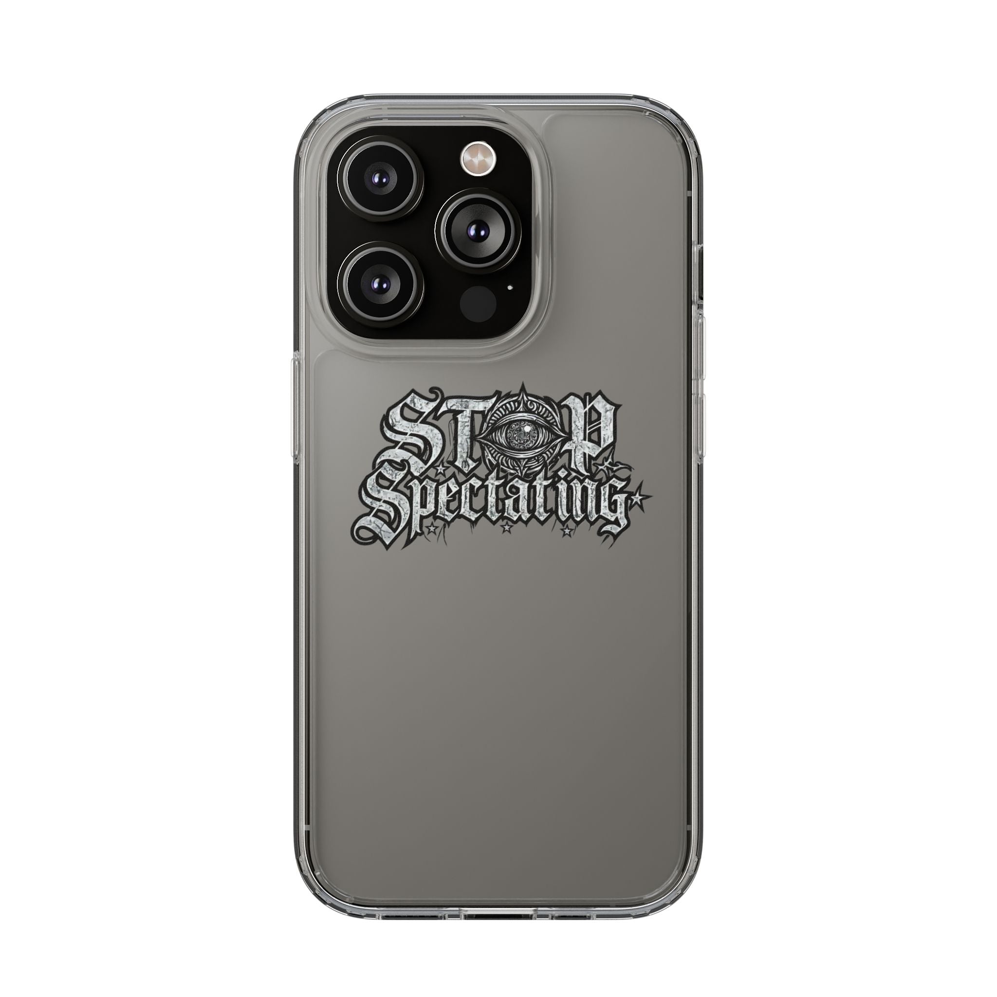 Stop Spectating iPhone Case