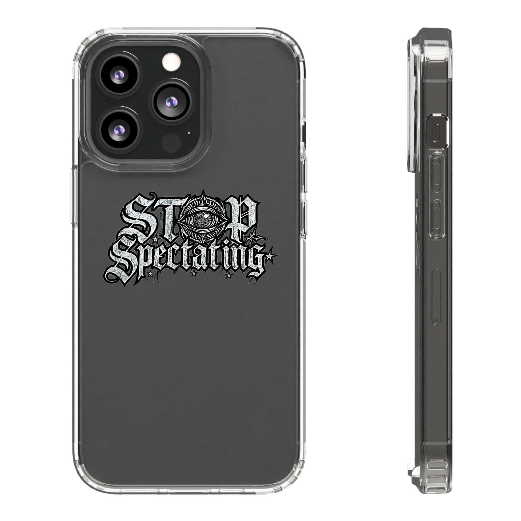 Stop Spectating iPhone Case