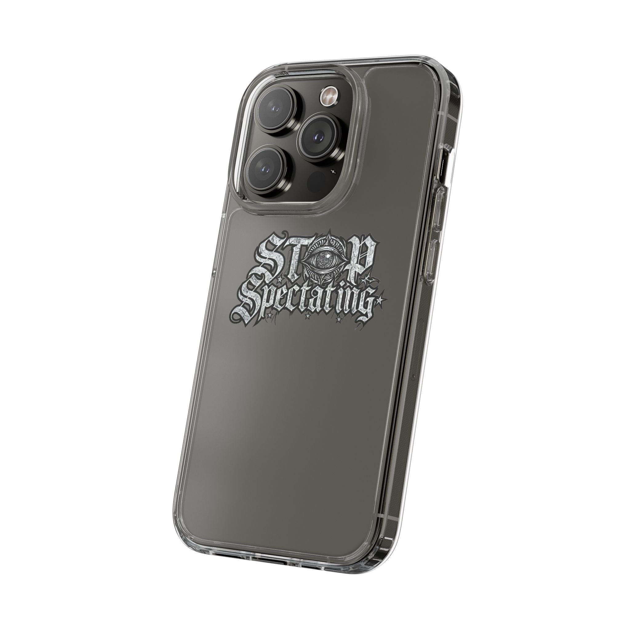 Stop Spectating iPhone Case