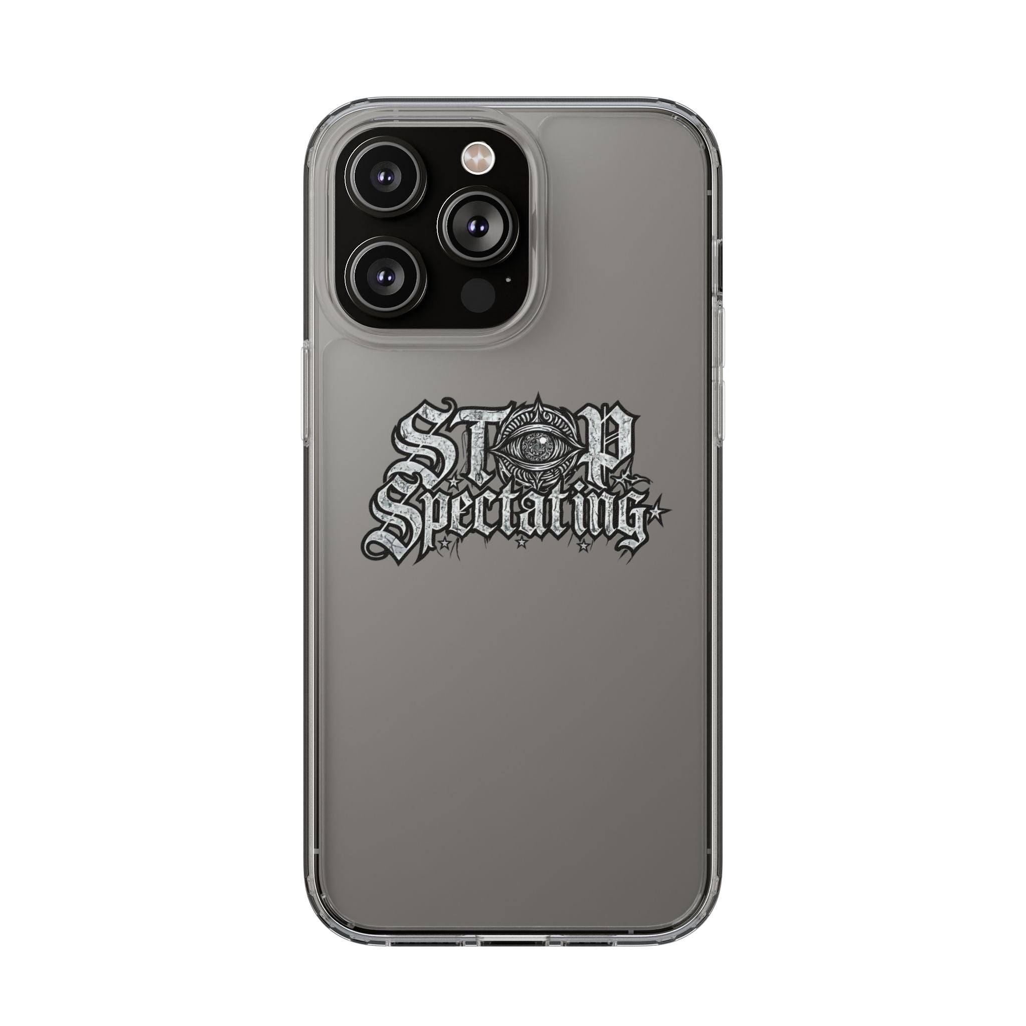 Stop Spectating iPhone Case