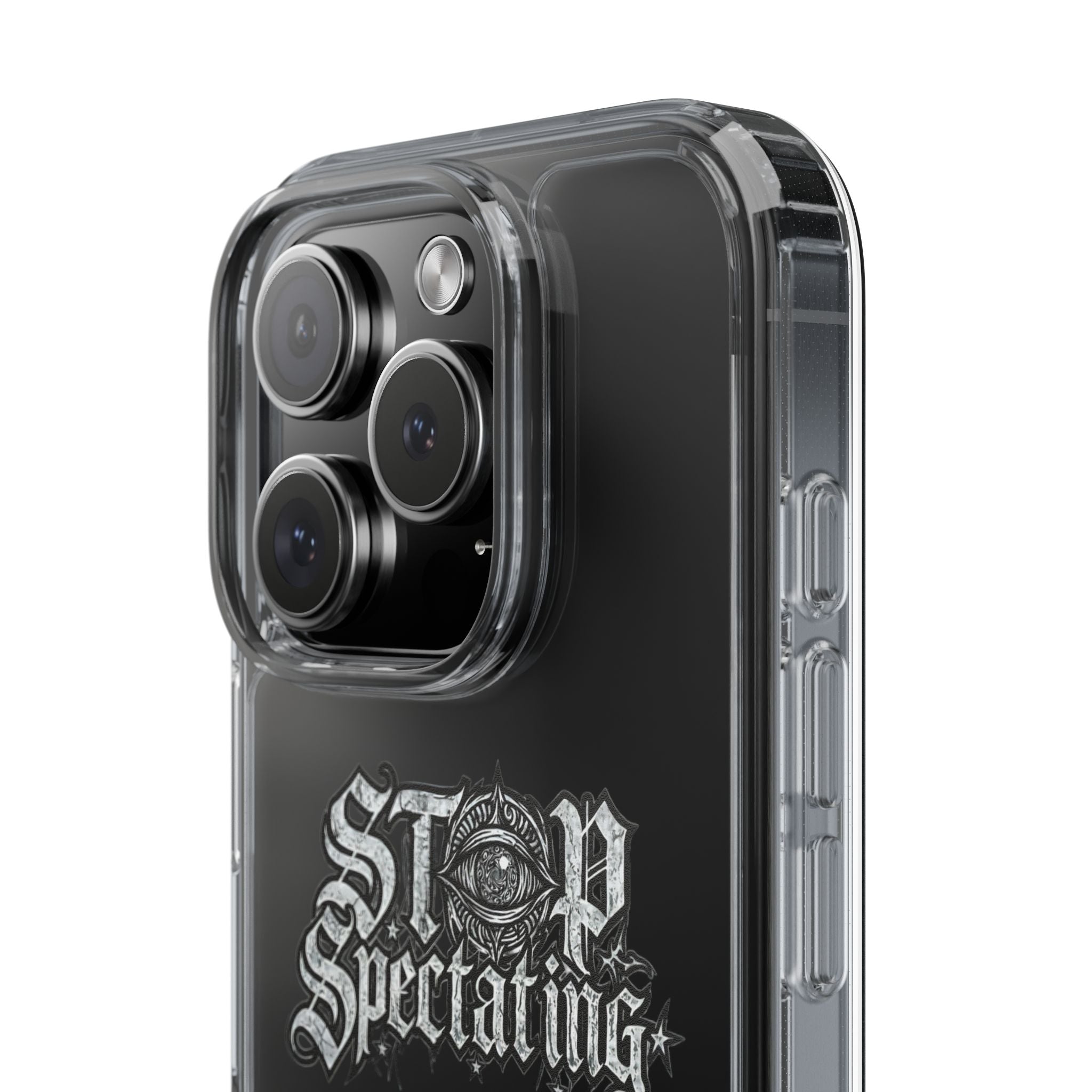 Stop Spectating iPhone Case