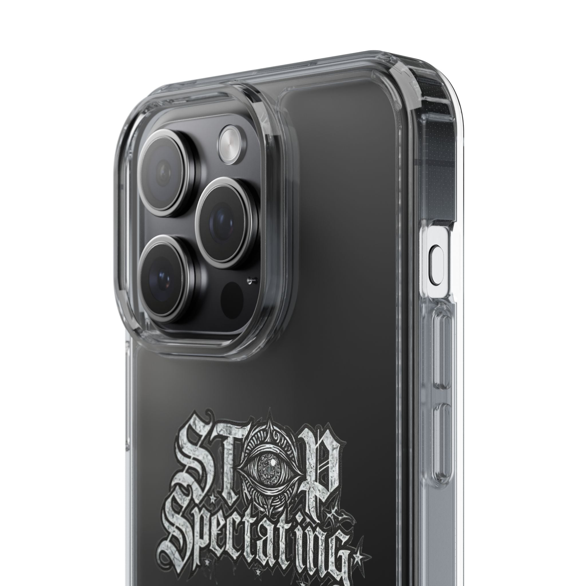Stop Spectating iPhone Case