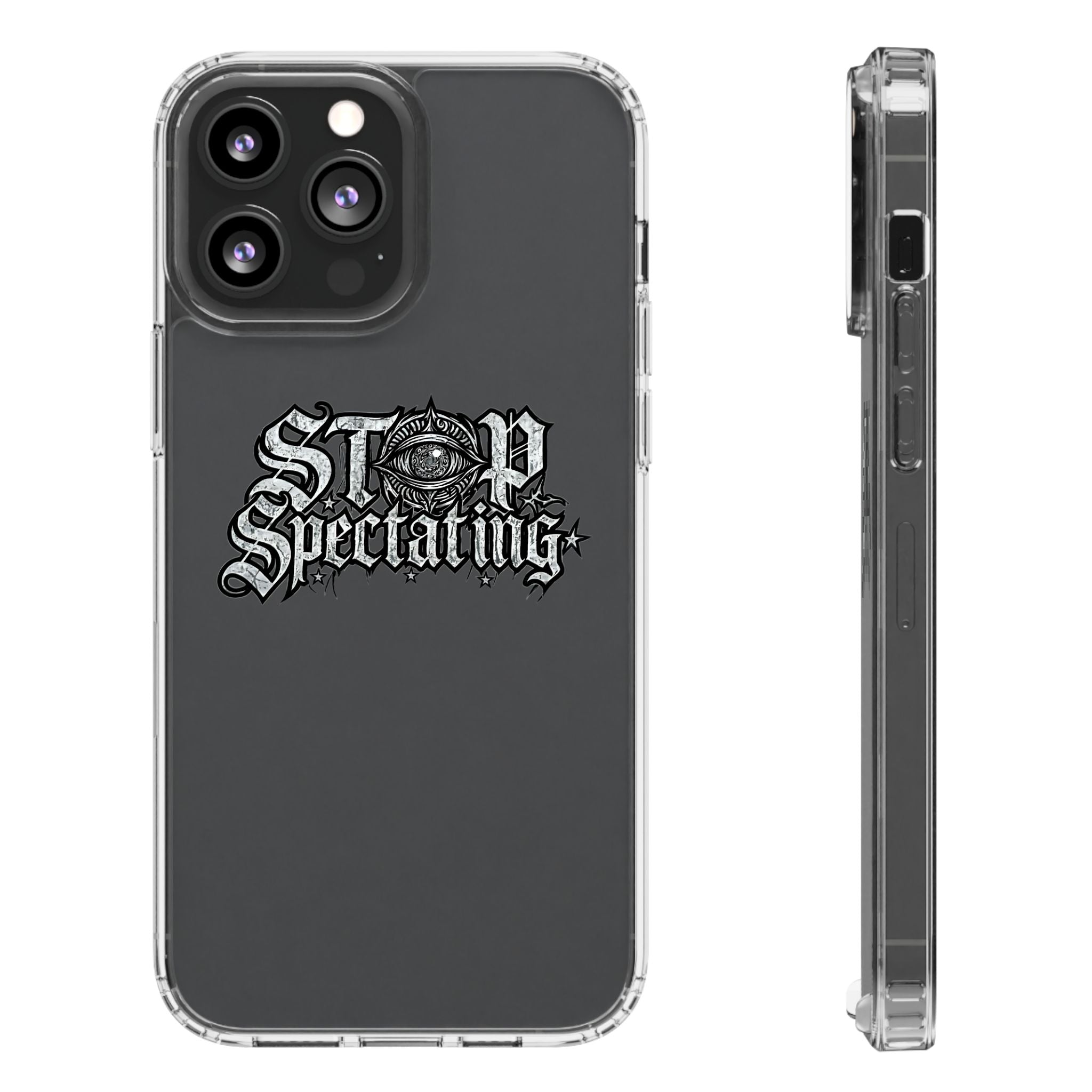 Stop Spectating iPhone Case