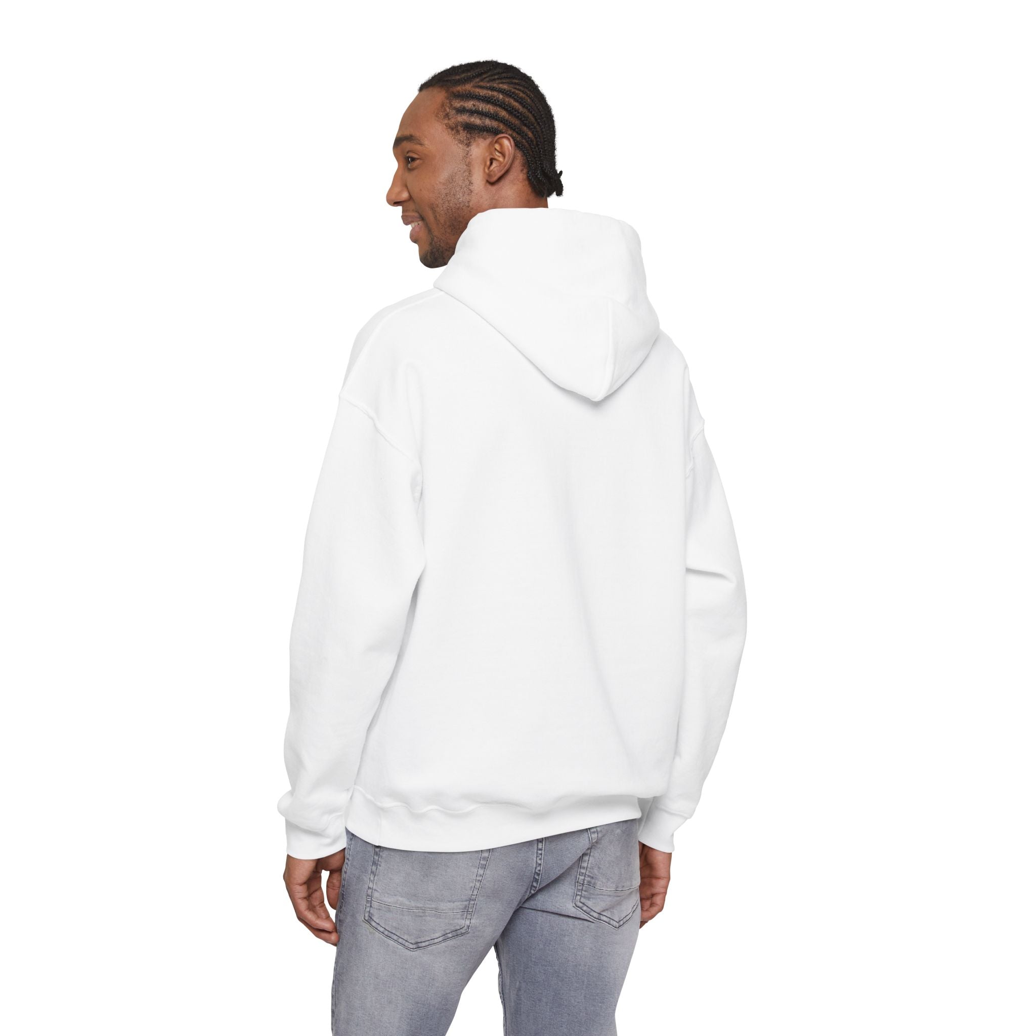 Stop Spectating Embroidered Hoodie - White