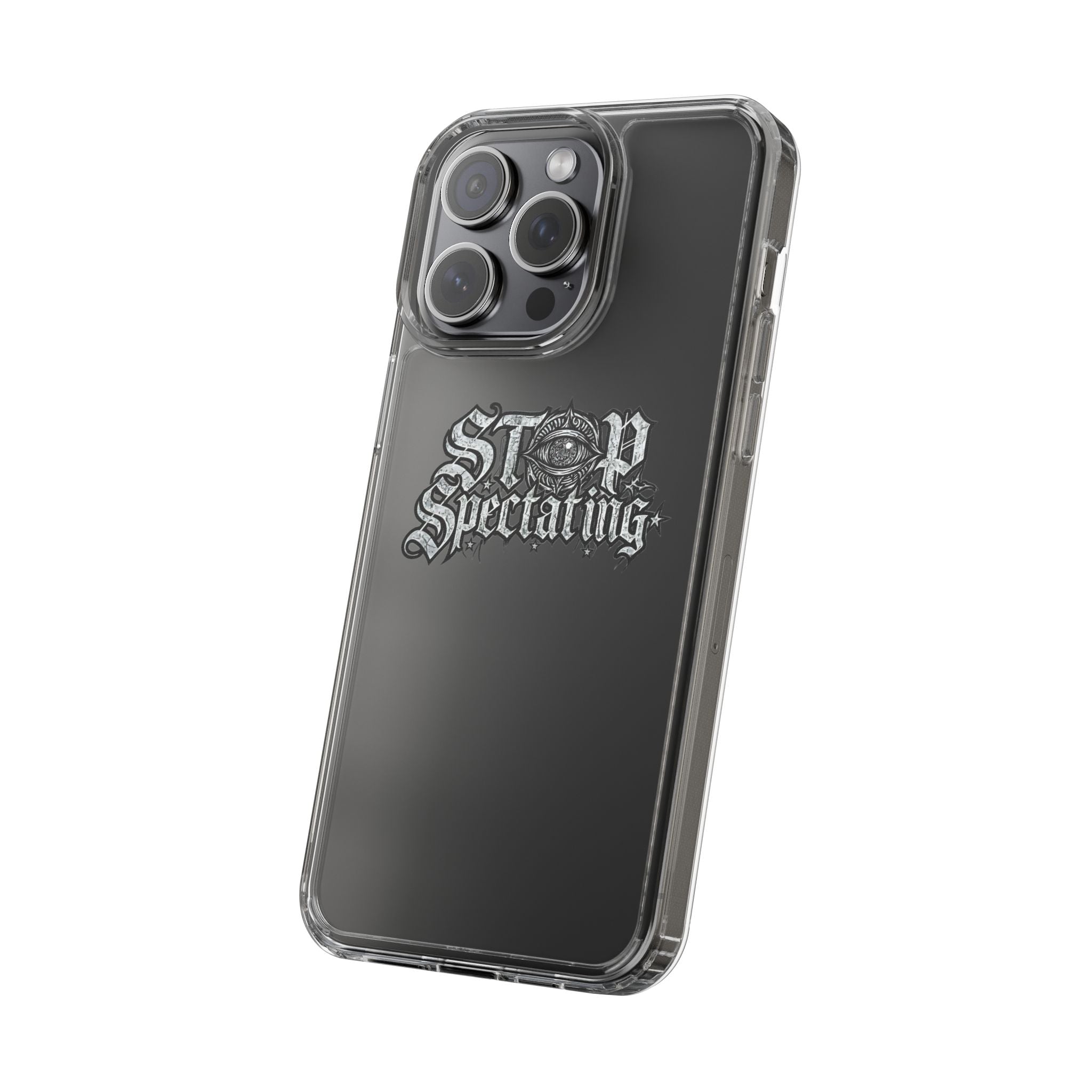 Stop Spectating iPhone Case
