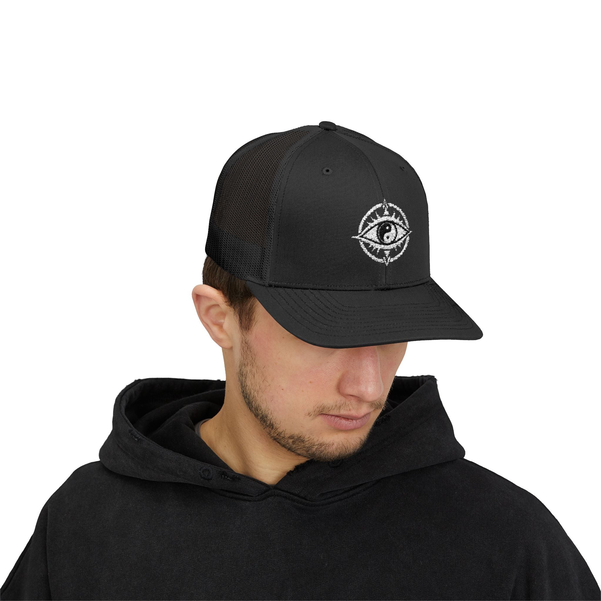 Stop Spectating Yin and Yang - Trucker hat