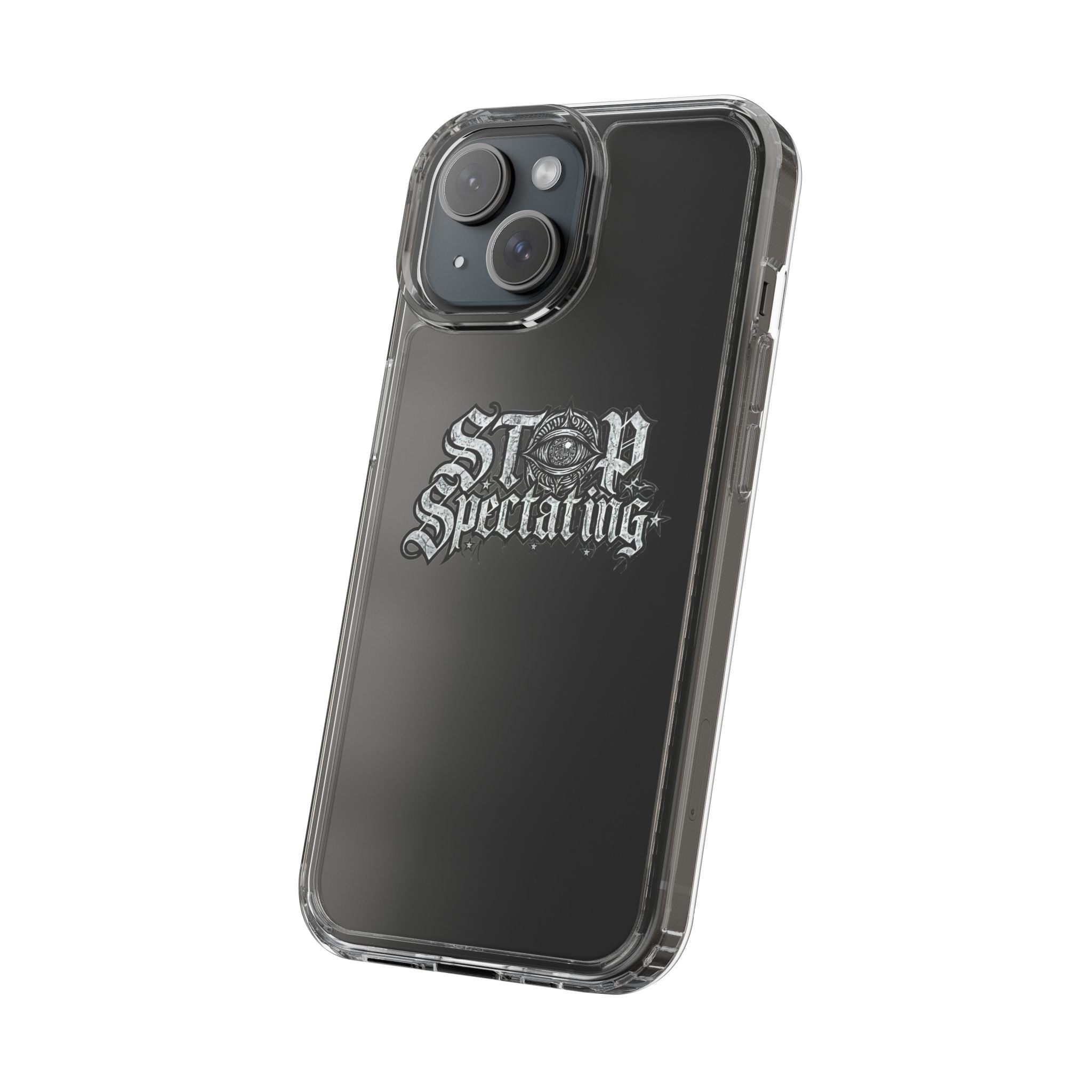 Stop Spectating iPhone Case