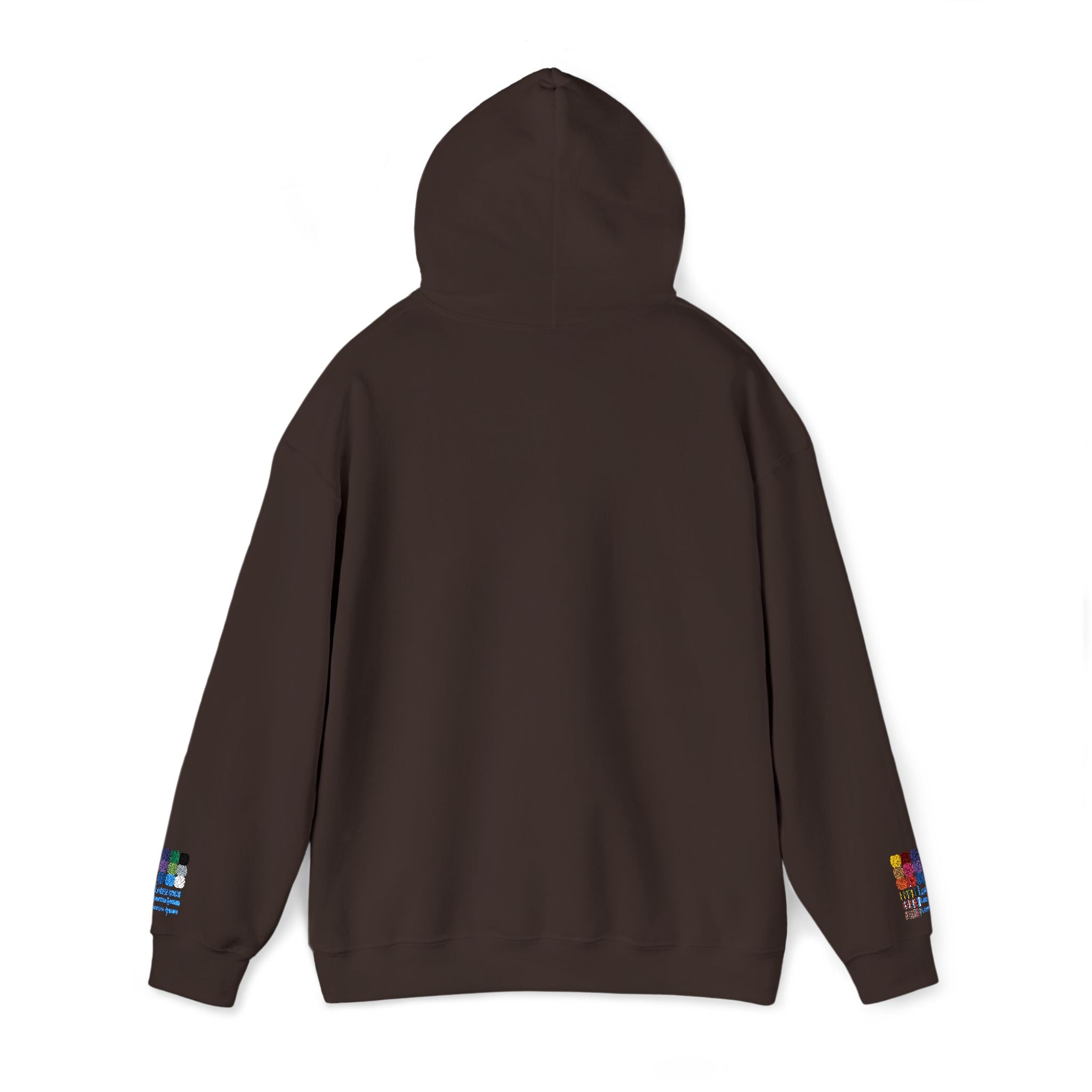 Stop Spectating Embroidered Hoodie - Brown