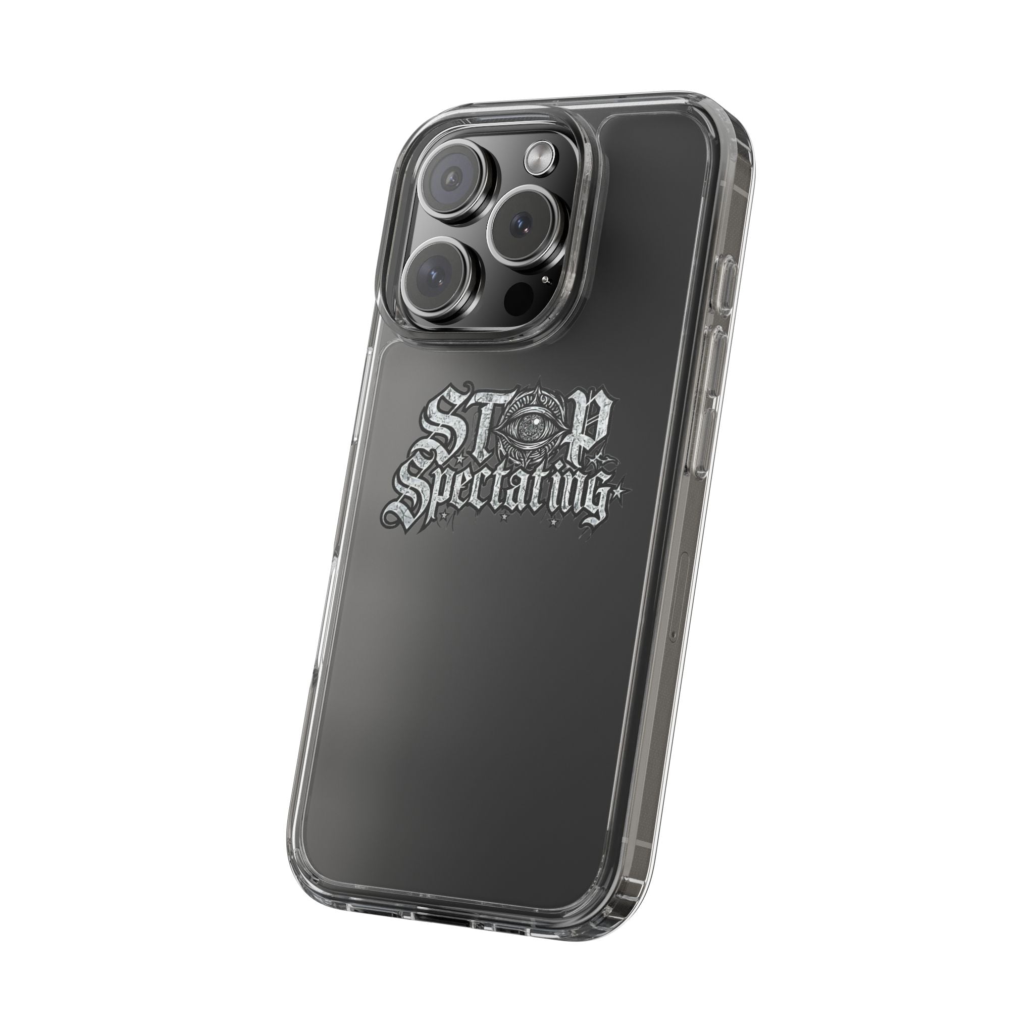 Stop Spectating iPhone Case