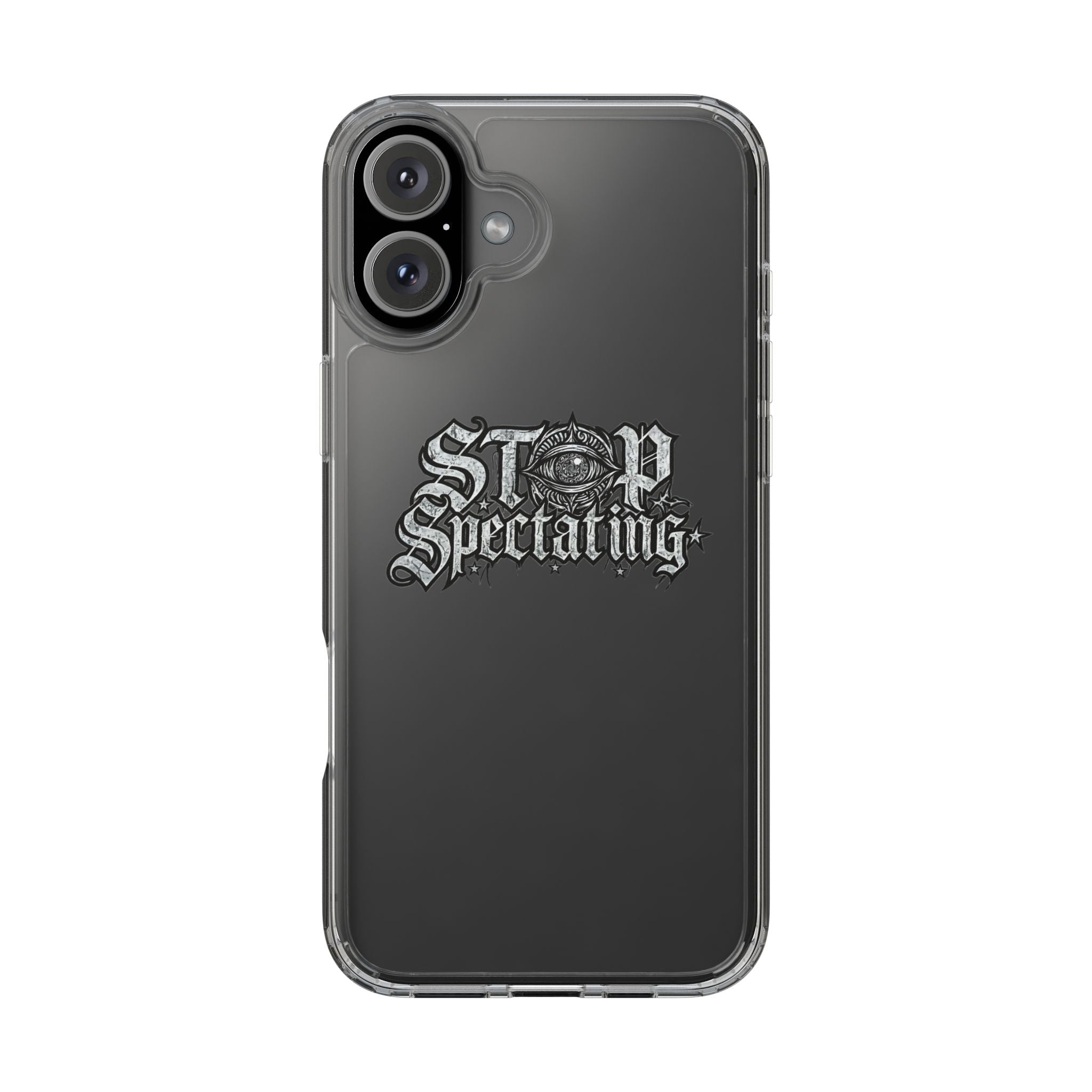 Stop Spectating iPhone Case