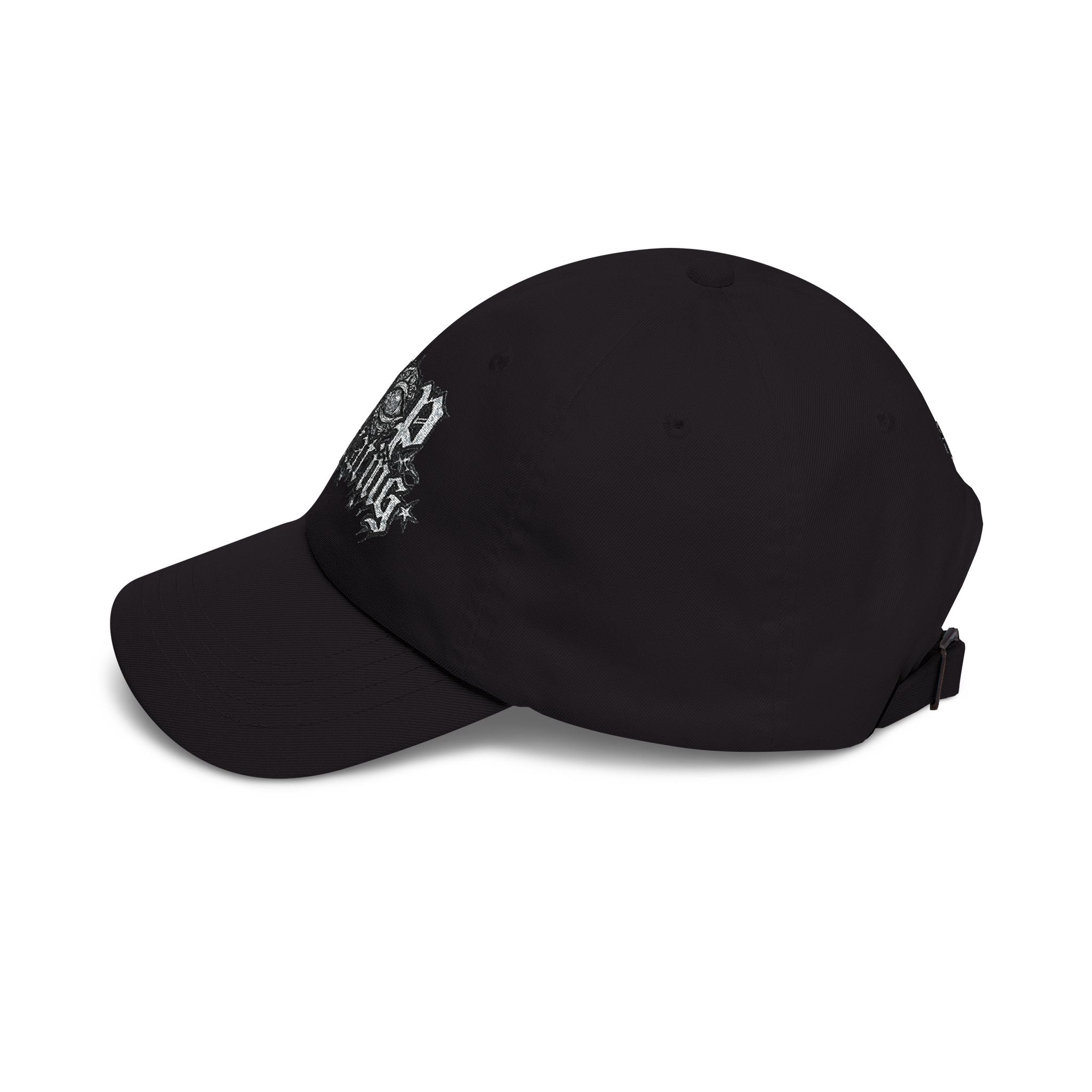 Dad Cap — 'Stop Spectating' Embroidered Gothic Baseball Hat