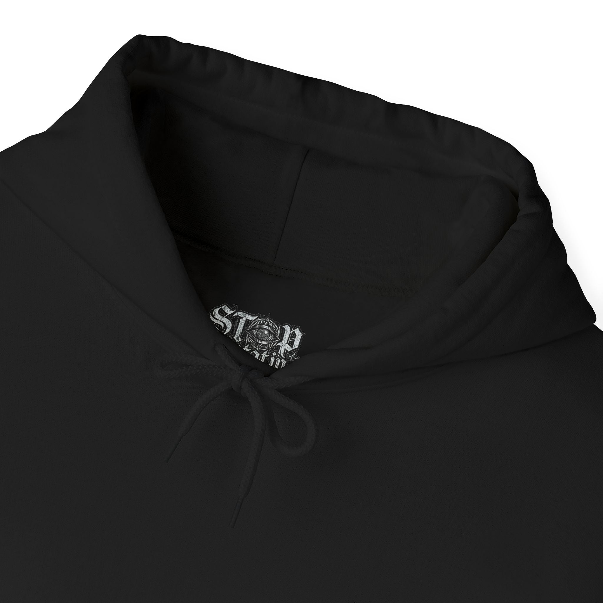 Stop Spectating Embroidered Hoodie - Black