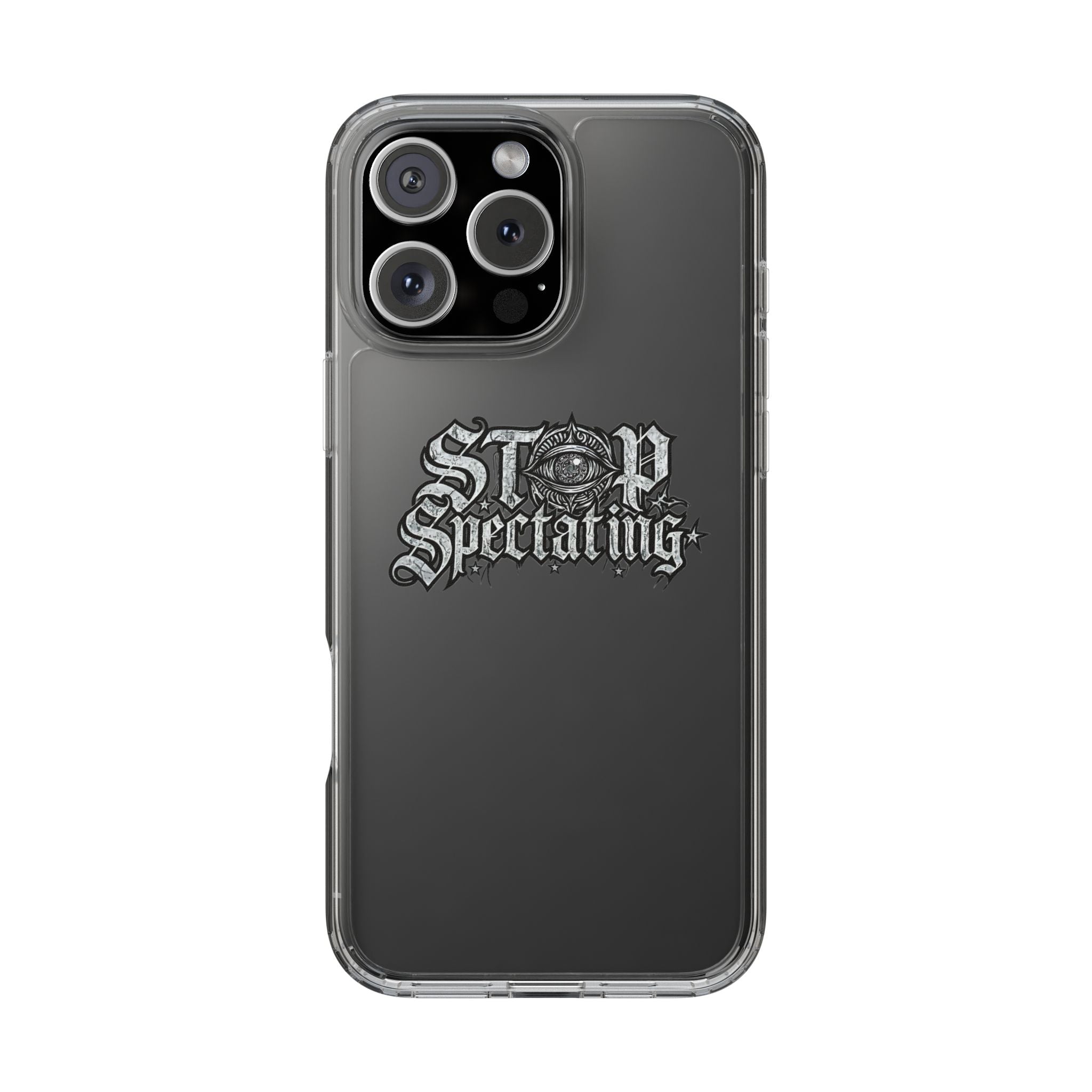 Stop Spectating iPhone Case
